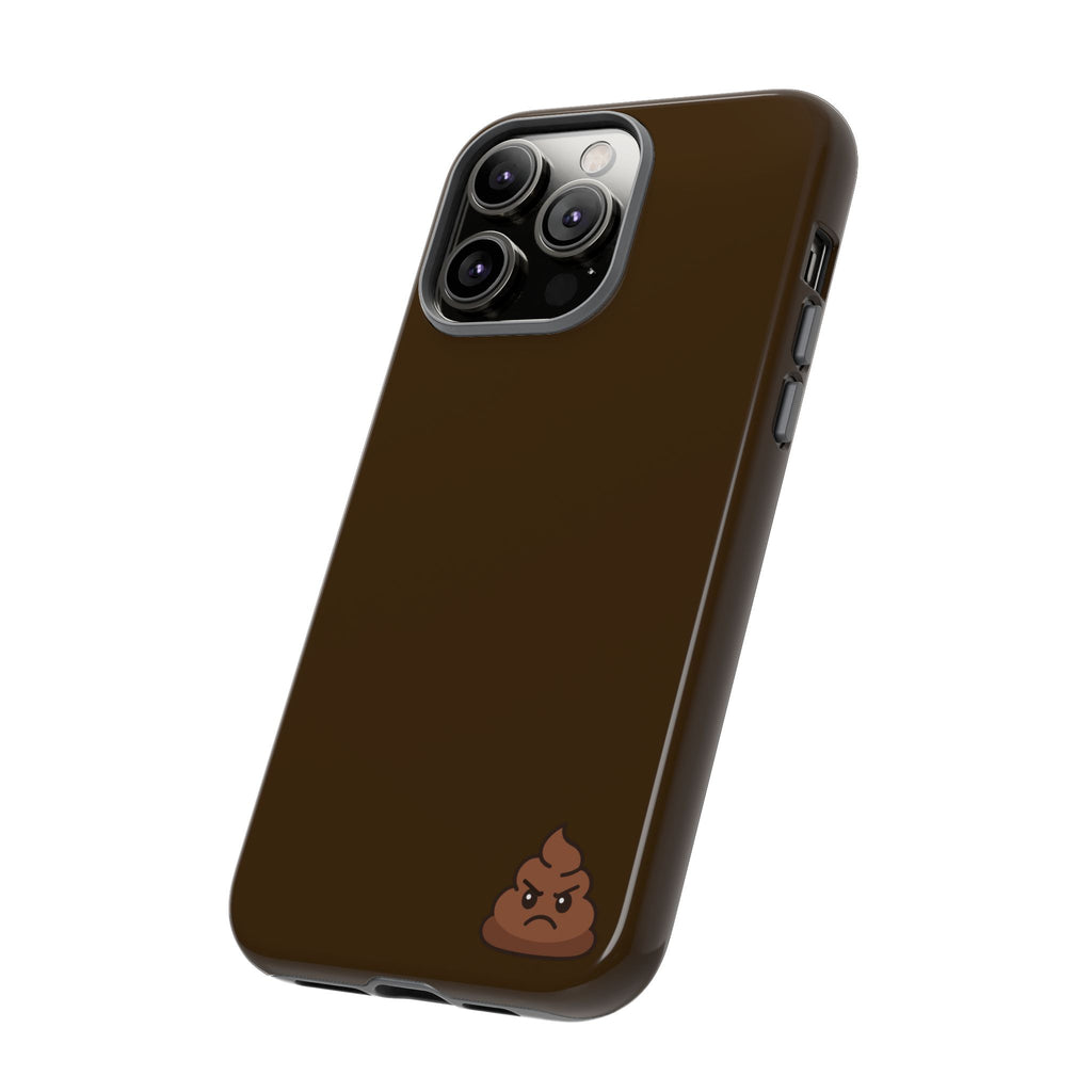 Brown Poo Emoji Phone Case — Tough Protective iPhone Cover