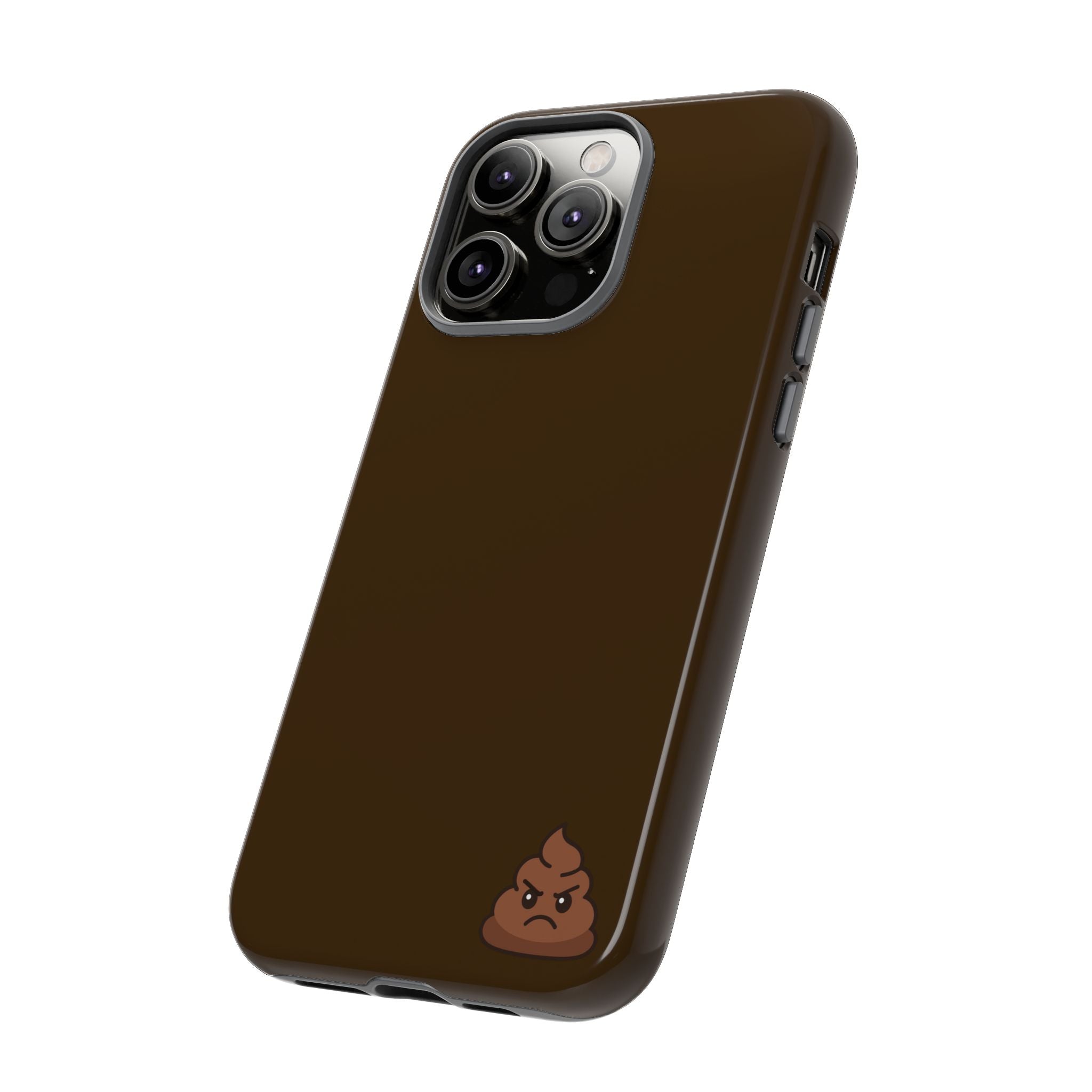 Brown Poo Emoji Phone Case — Tough Protective iPhone Cover