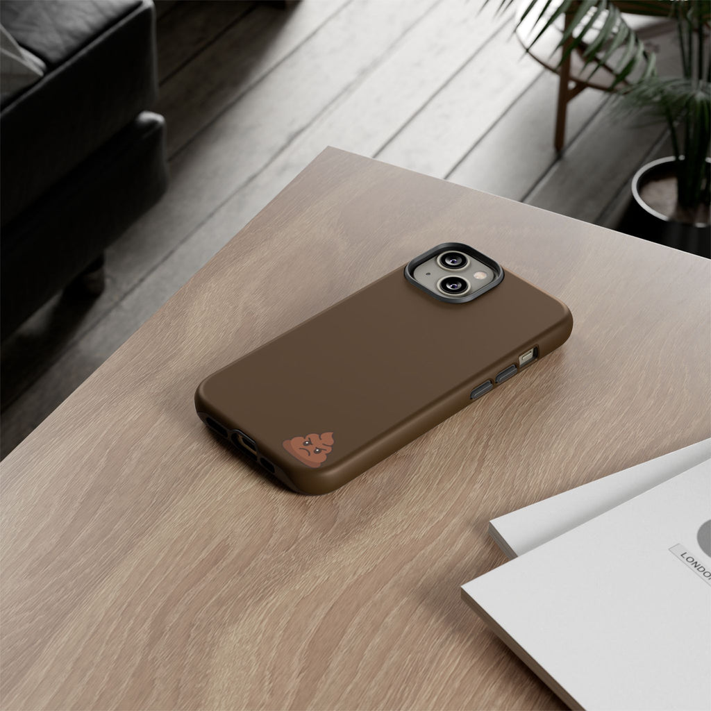 Brown Poo Emoji Phone Case — Tough Protective iPhone Cover