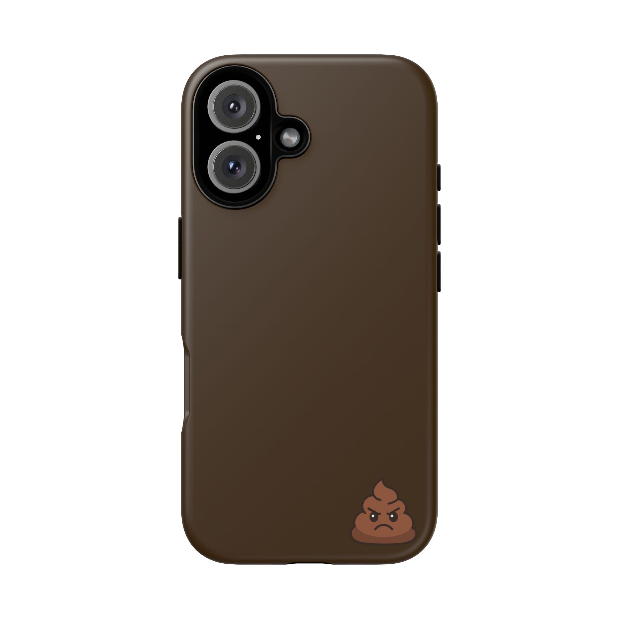 Brown Poo Emoji Phone Case — Tough Protective iPhone Cover