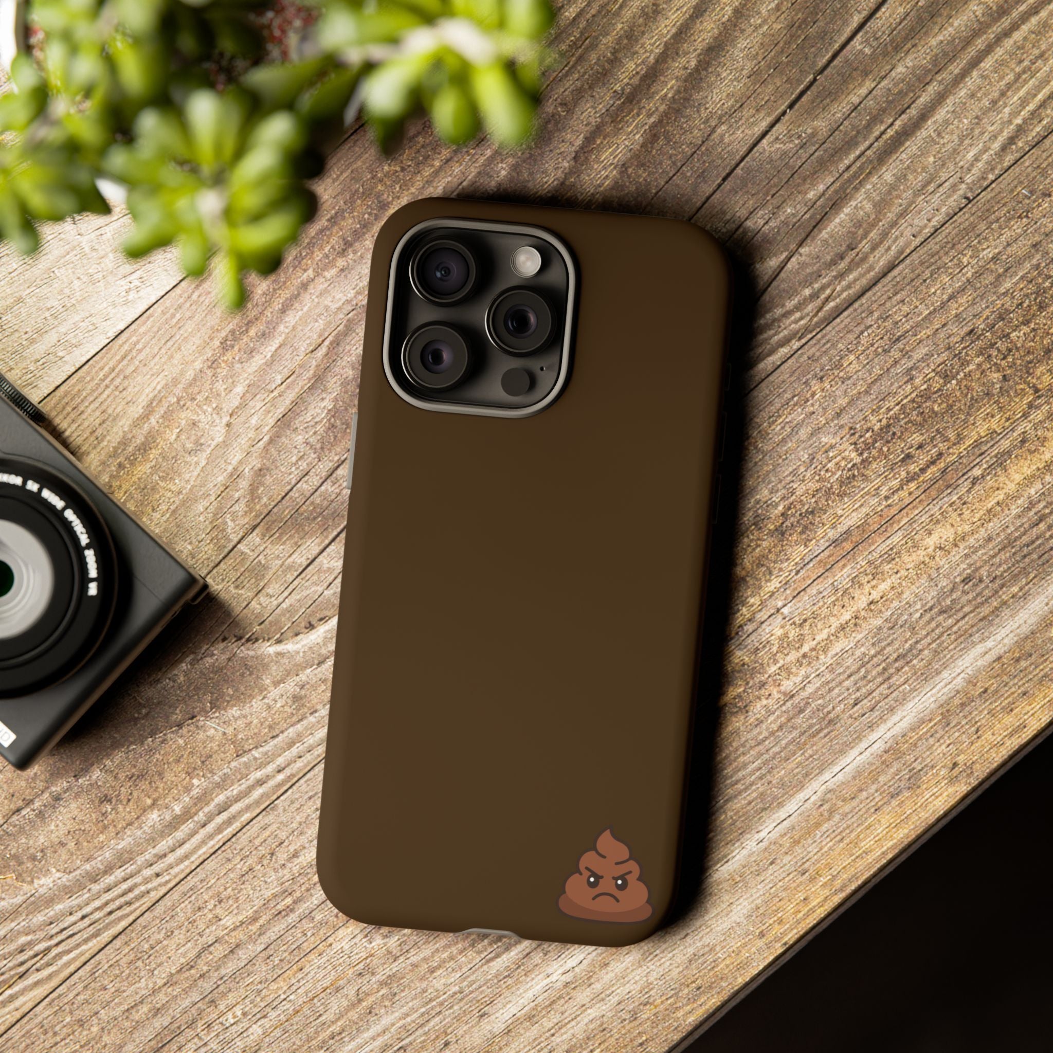 Brown Poo Emoji Phone Case — Tough Protective iPhone Cover