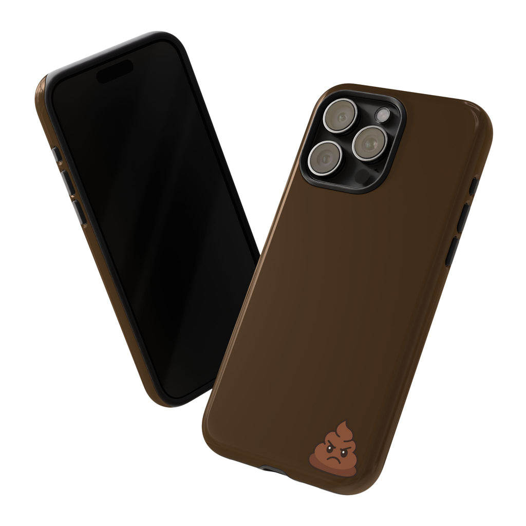 Brown Poo Emoji Phone Case — Tough Protective iPhone Cover