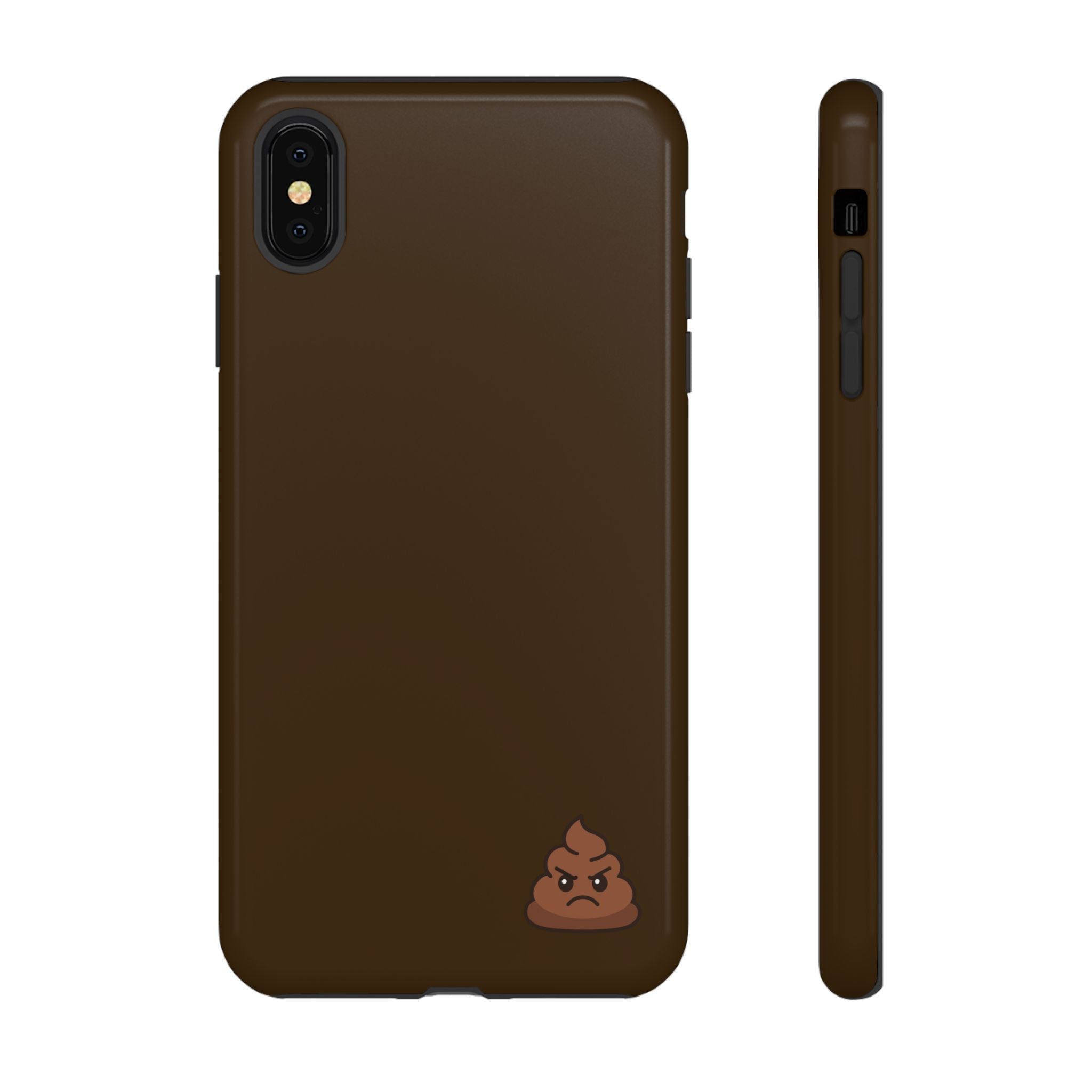Brown Poo Emoji Phone Case — Tough Protective iPhone Cover