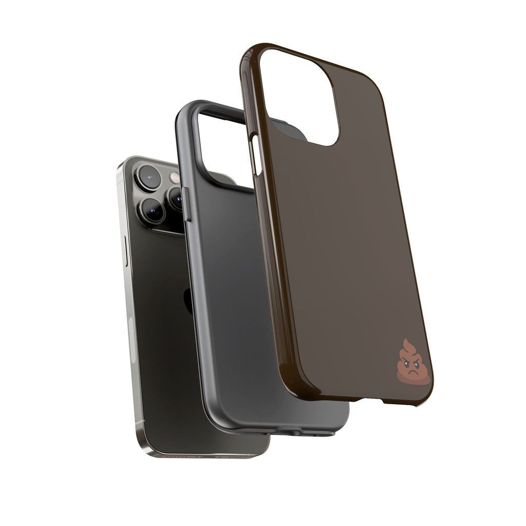 Brown Poo Emoji Phone Case — Tough Protective iPhone Cover