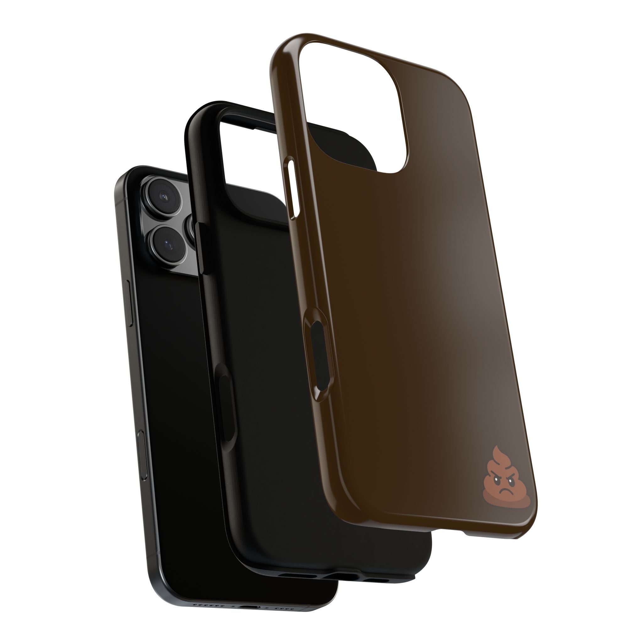 Brown Poo Emoji Phone Case — Tough Protective iPhone Cover