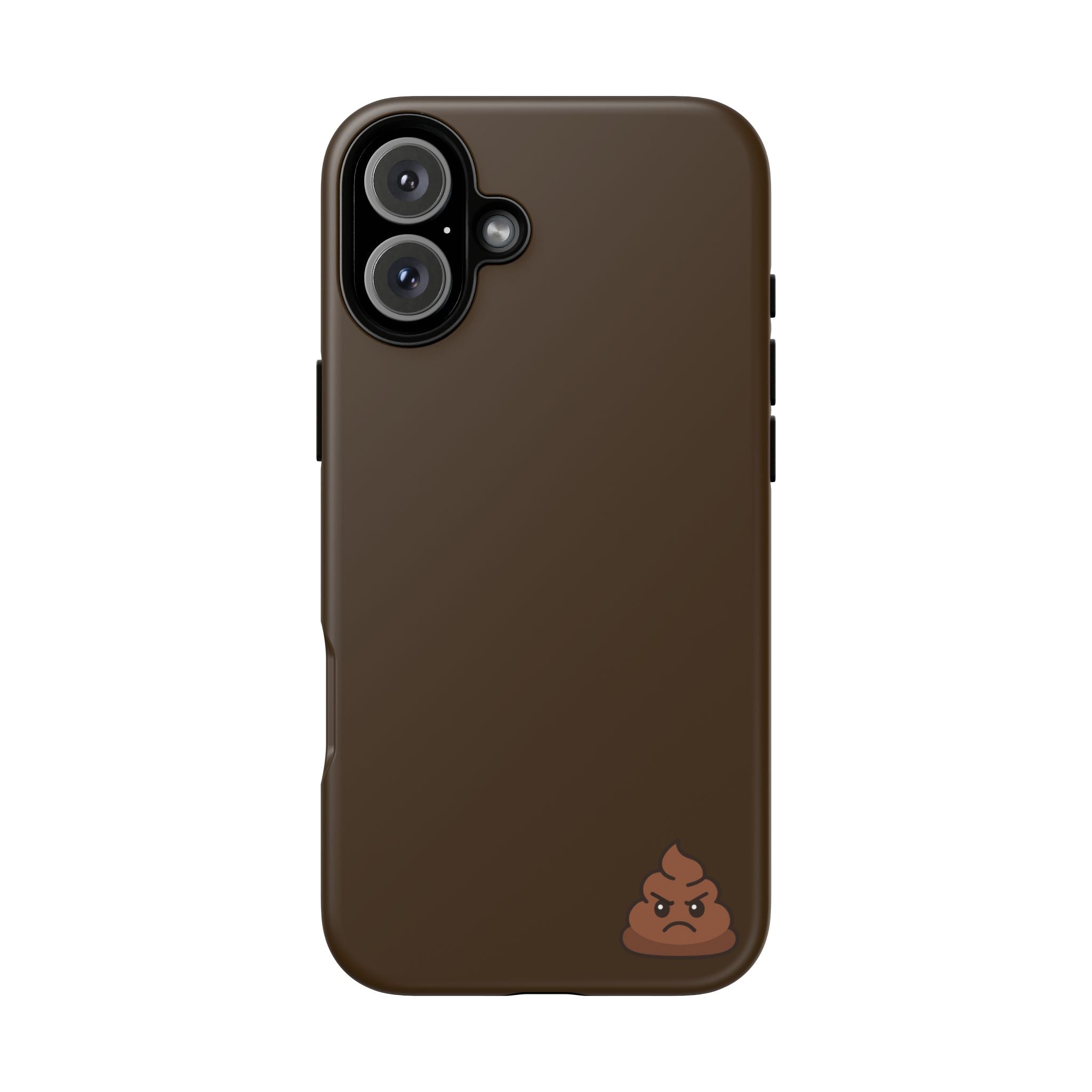 Brown Poo Emoji Phone Case — Tough Protective iPhone Cover