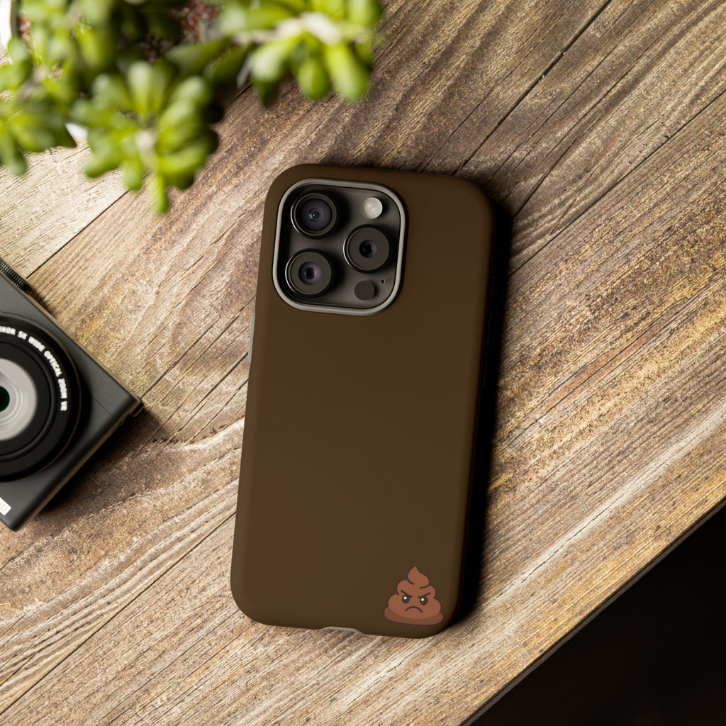 Brown Poo Emoji Phone Case — Tough Protective iPhone Cover
