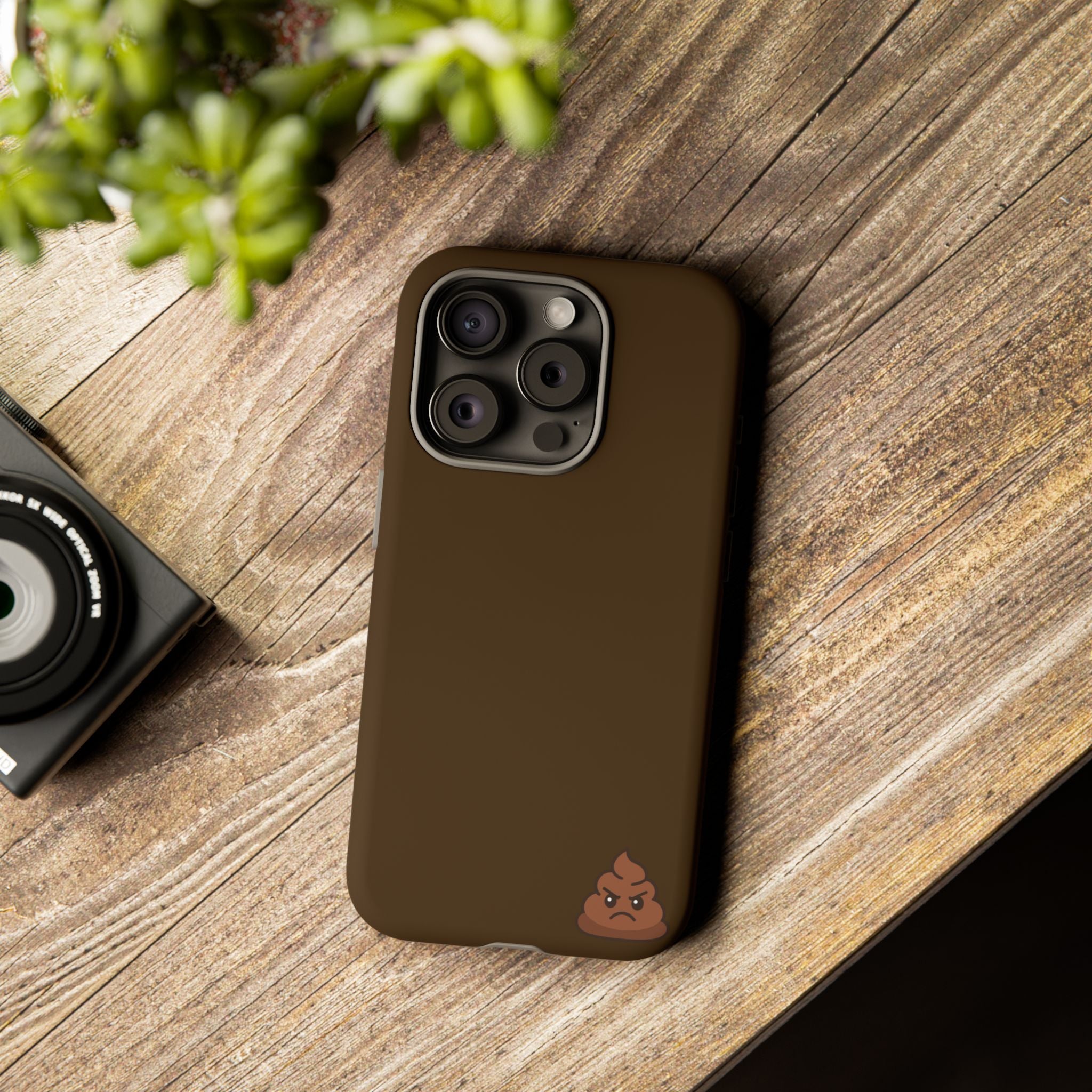 Brown Poo Emoji Phone Case — Tough Protective iPhone Cover