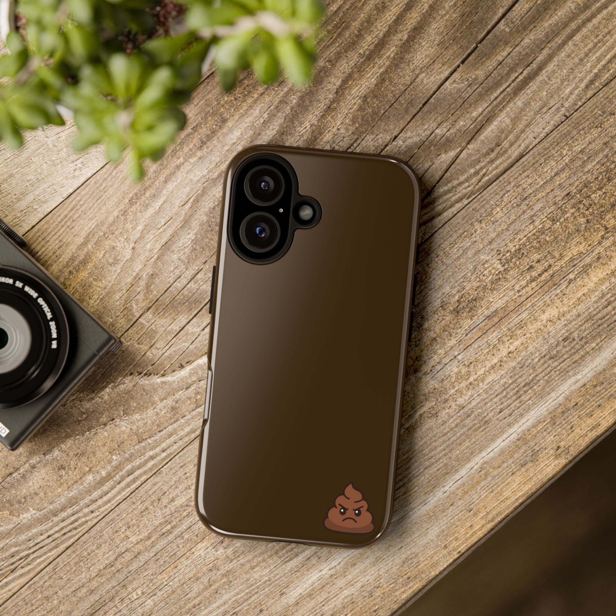 Brown Poo Emoji Phone Case — Tough Protective iPhone Cover