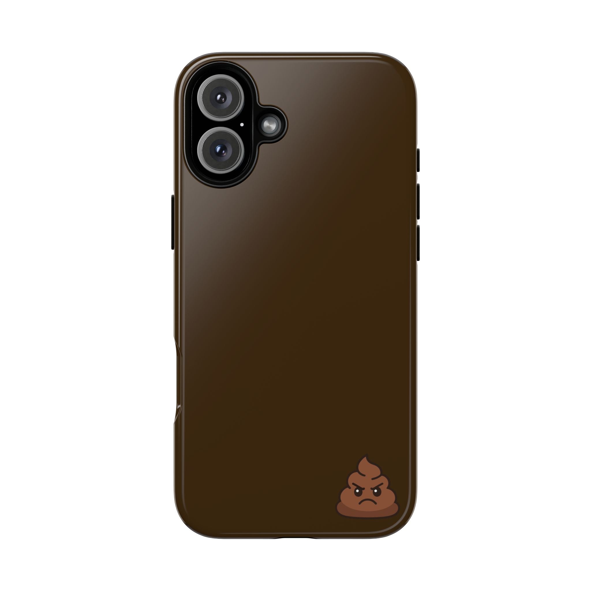 Brown Poo Emoji Phone Case — Tough Protective iPhone Cover
