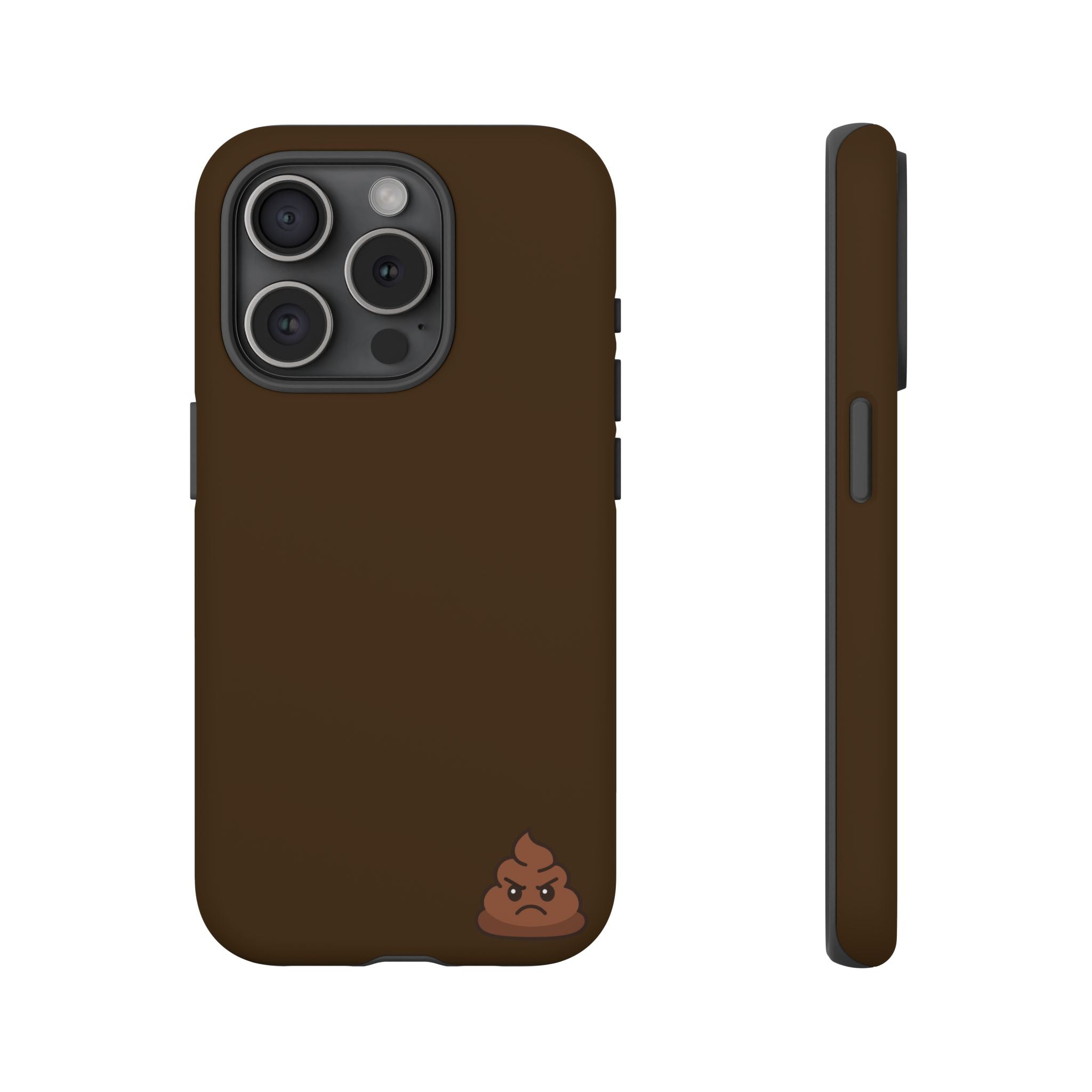 Brown Poo Emoji Phone Case — Tough Protective iPhone Cover