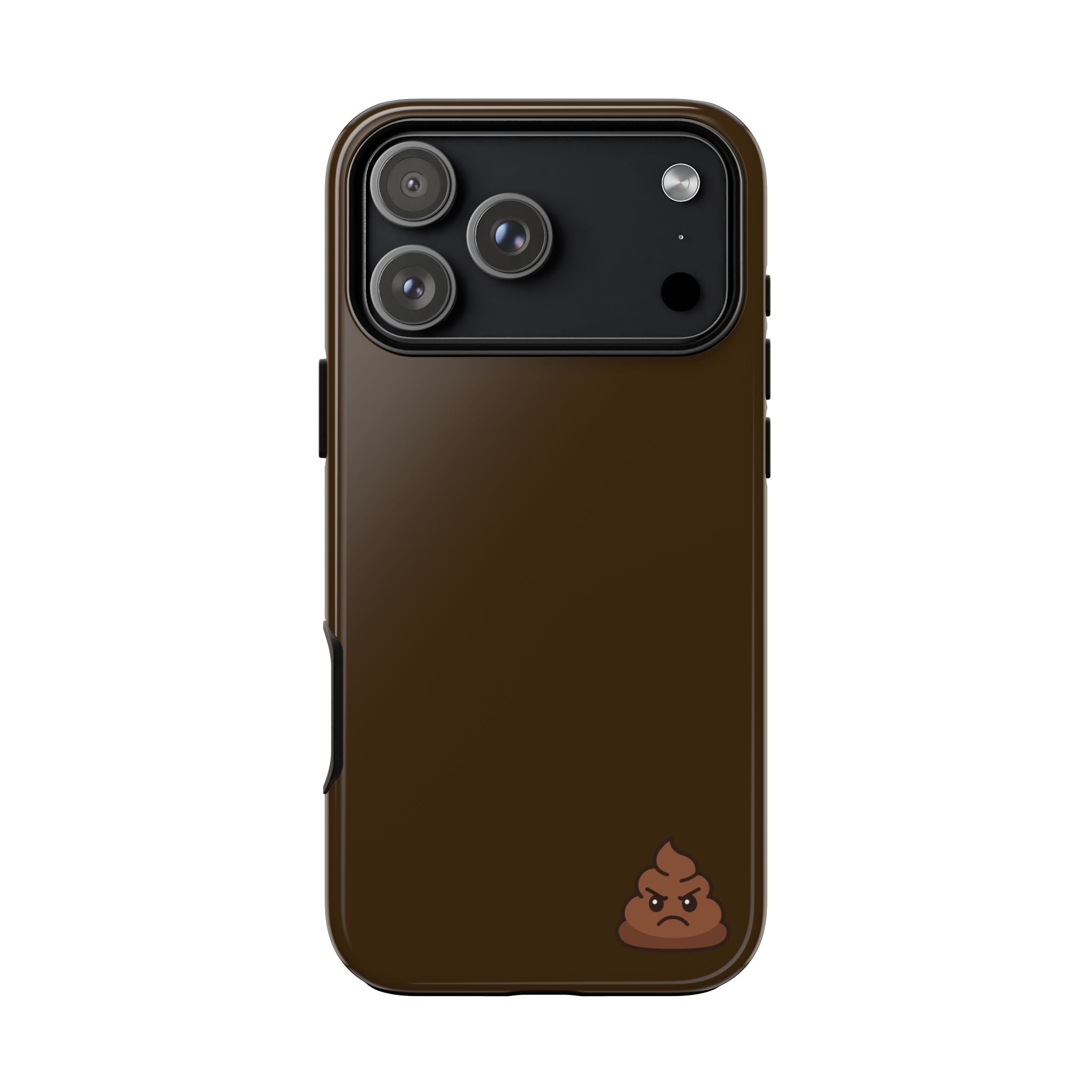 Brown Poo Emoji Phone Case — Tough Protective iPhone Cover