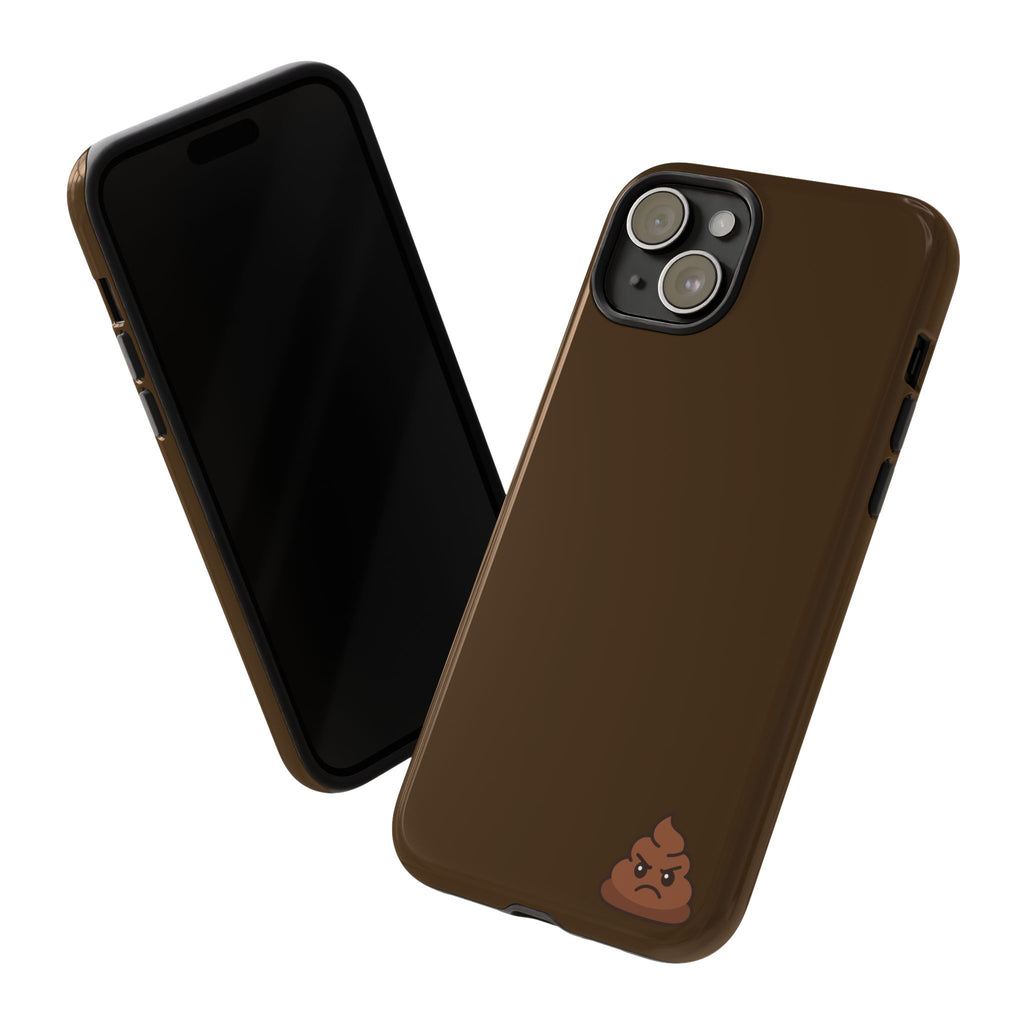 Brown Poo Emoji Phone Case — Tough Protective iPhone Cover