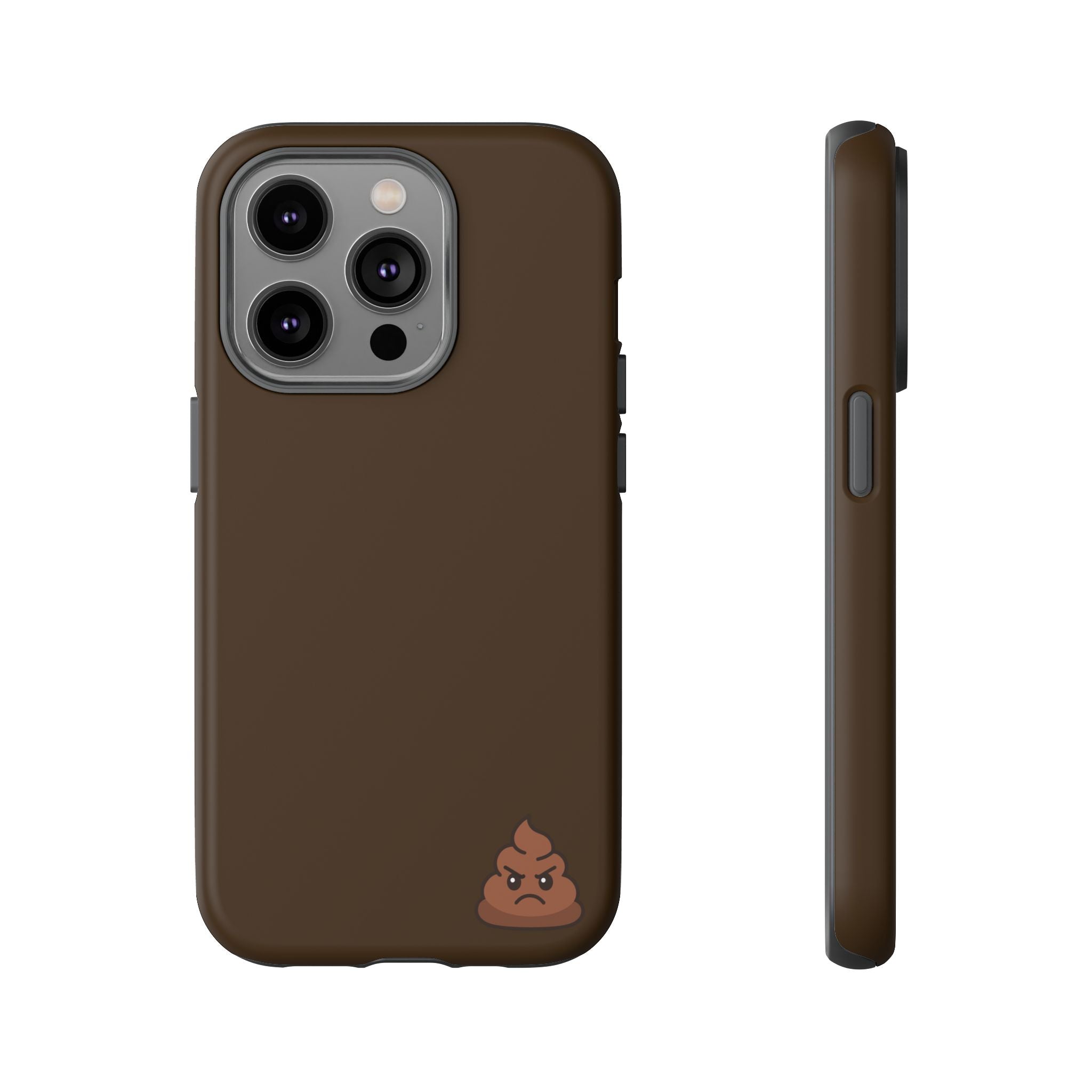 Brown Poo Emoji Phone Case — Tough Protective iPhone Cover