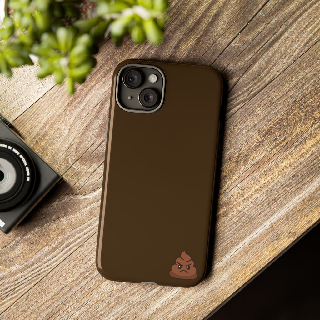 Brown Poo Emoji Phone Case — Tough Protective iPhone Cover