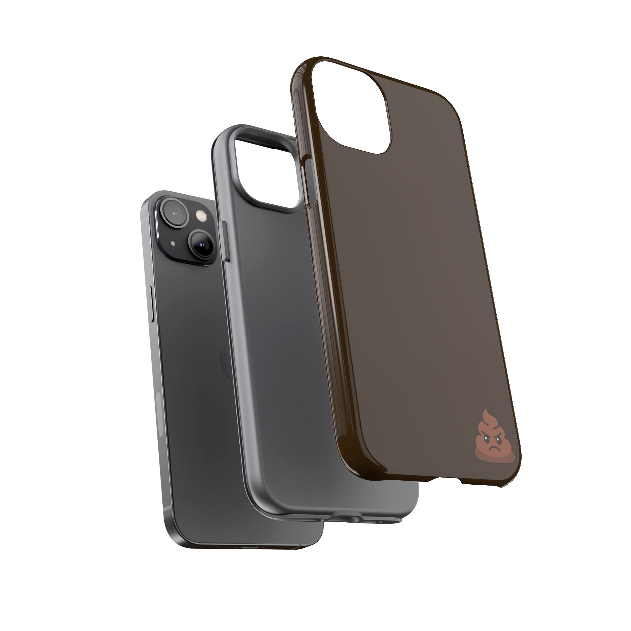 Brown Poo Emoji Phone Case — Tough Protective iPhone Cover