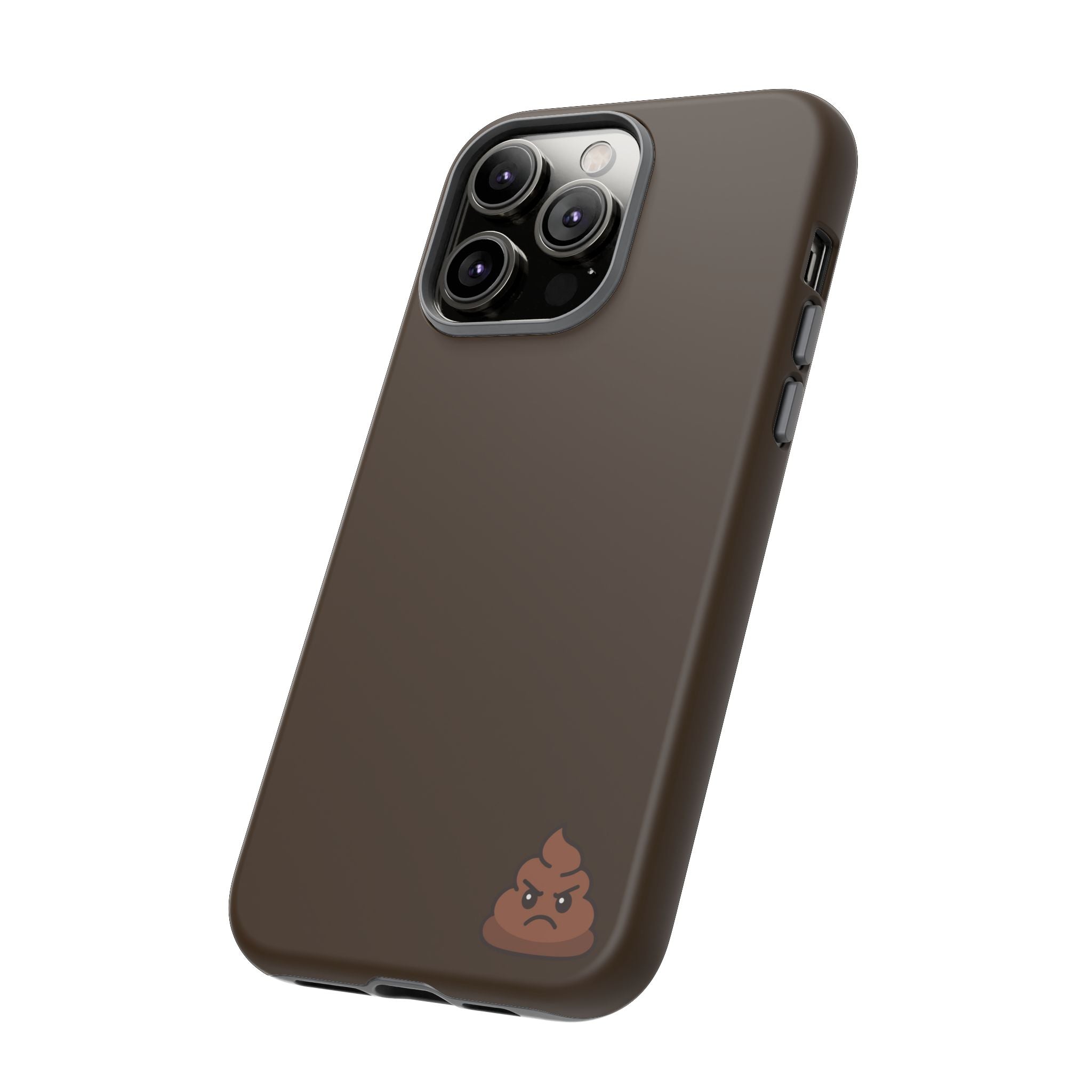 Brown Poo Emoji Phone Case — Tough Protective iPhone Cover