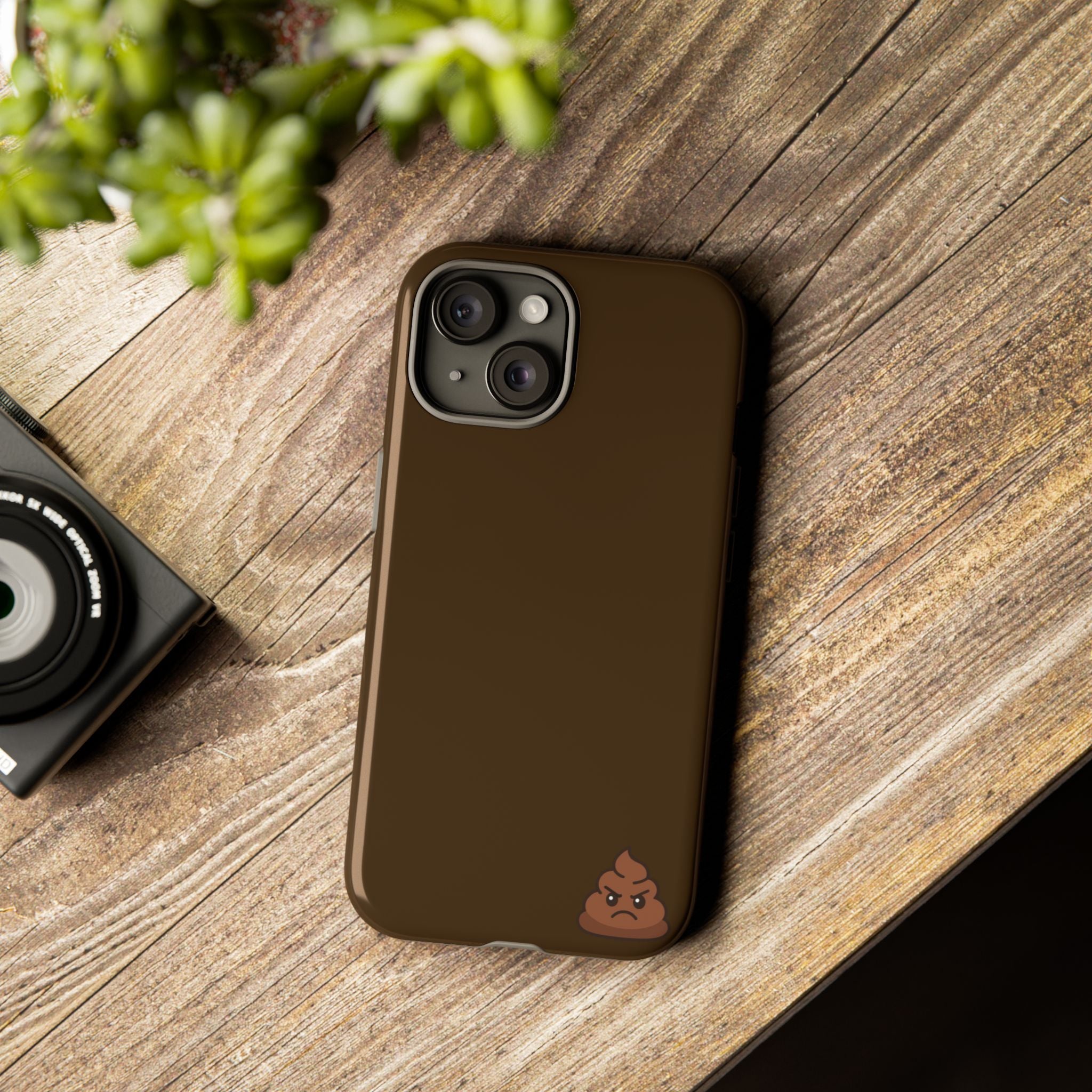 Brown Poo Emoji Phone Case — Tough Protective iPhone Cover