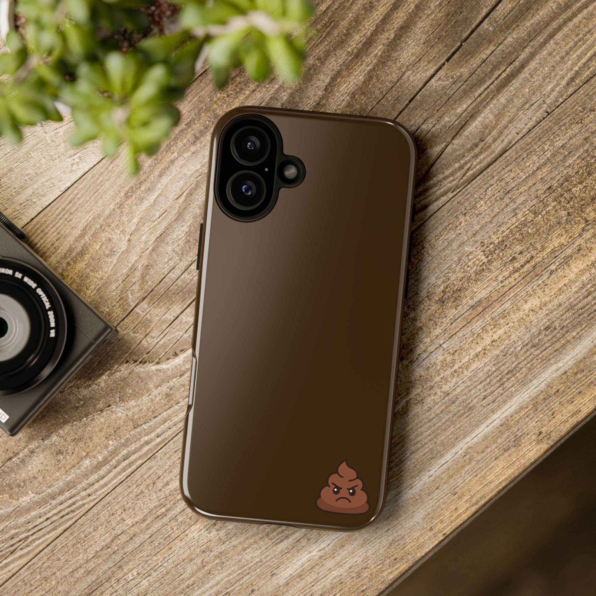Brown Poo Emoji Phone Case — Tough Protective iPhone Cover
