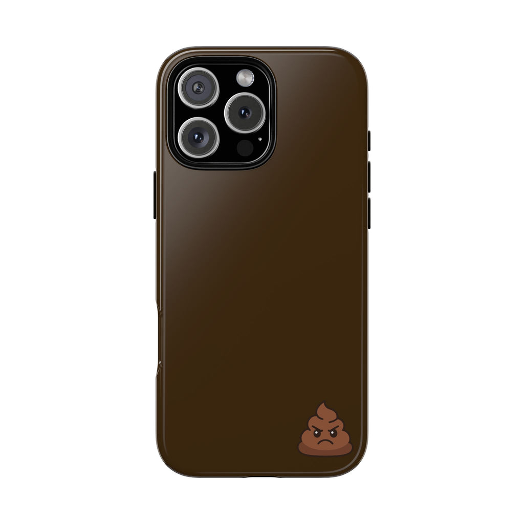 Brown Poo Emoji Phone Case — Tough Protective iPhone Cover