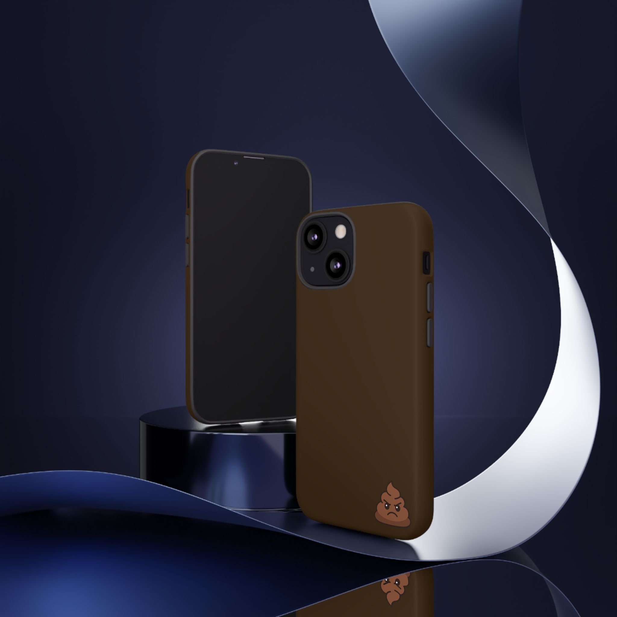 Brown Poo Emoji Phone Case — Tough Protective iPhone Cover