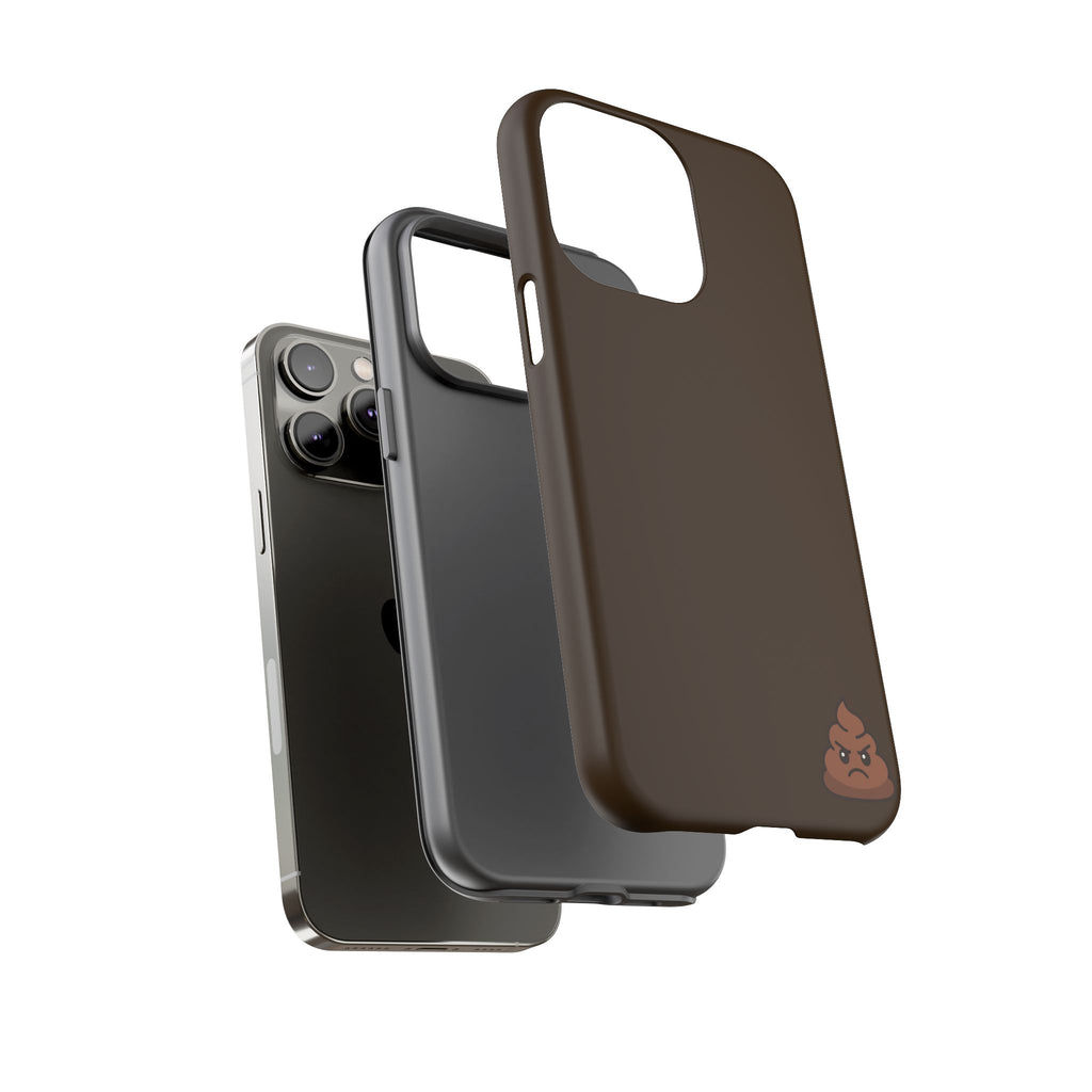 Brown Poo Emoji Phone Case — Tough Protective iPhone Cover