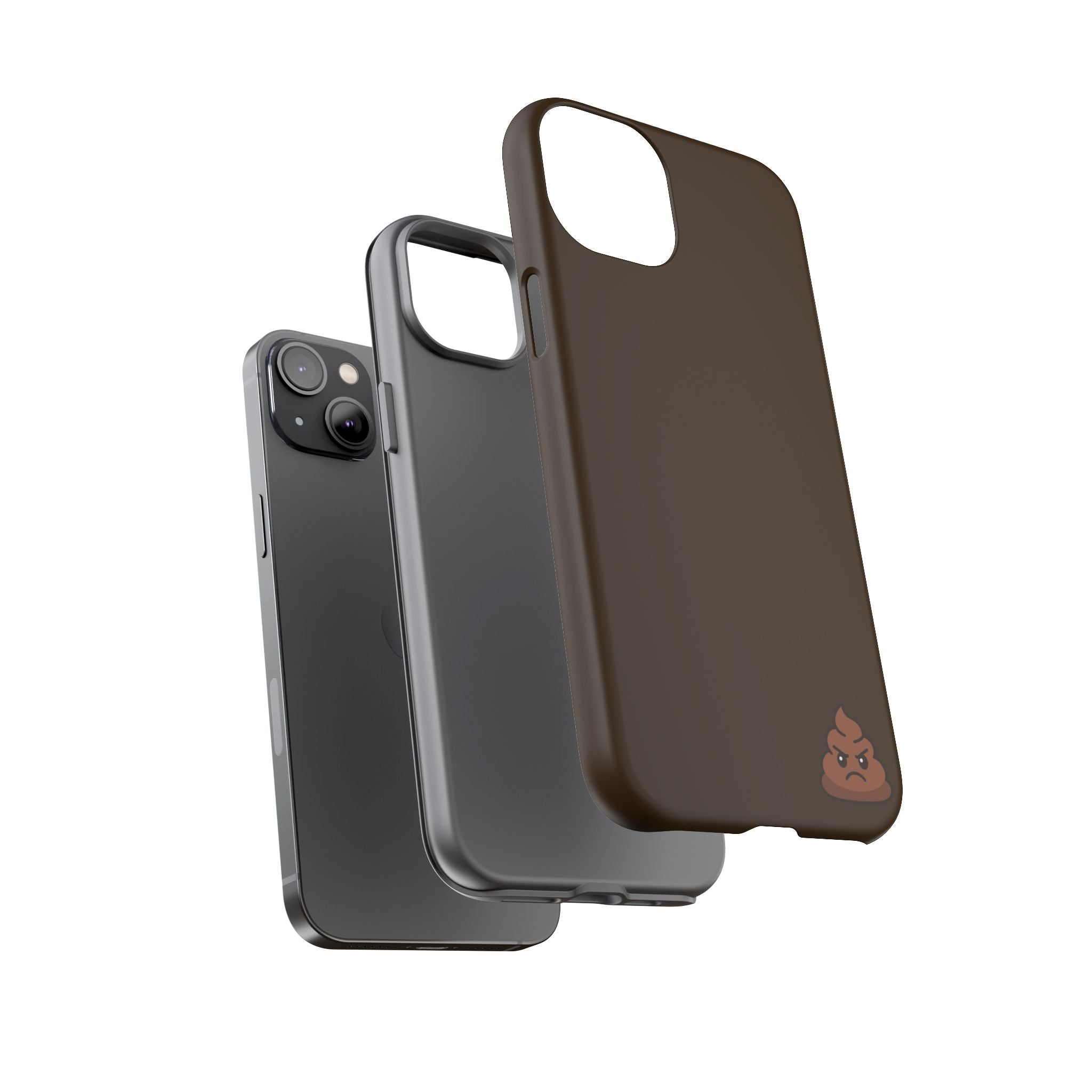 Brown Poo Emoji Phone Case — Tough Protective iPhone Cover
