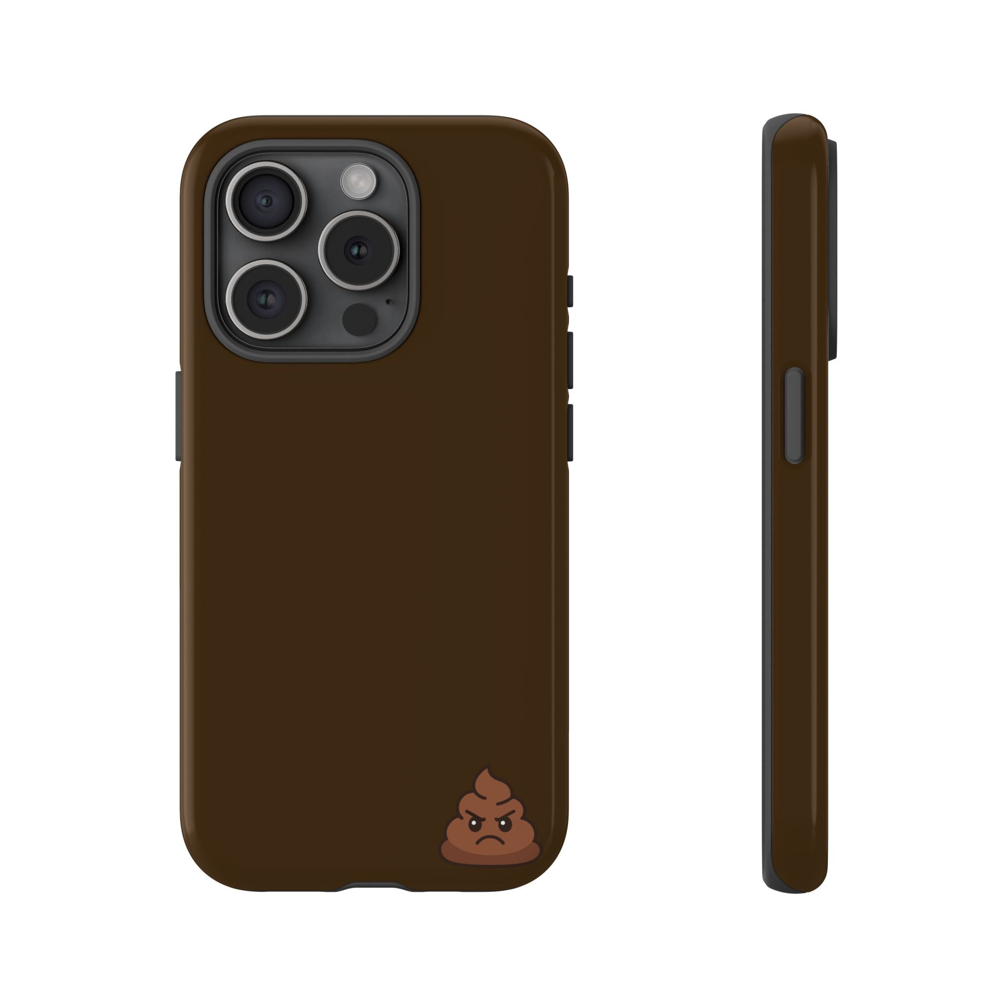 Brown Poo Emoji Phone Case — Tough Protective iPhone Cover