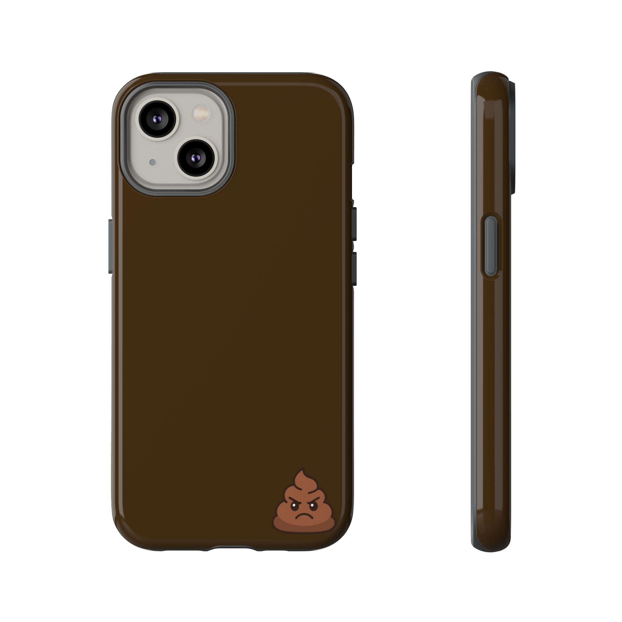 Brown Poo Emoji Phone Case — Tough Protective iPhone Cover