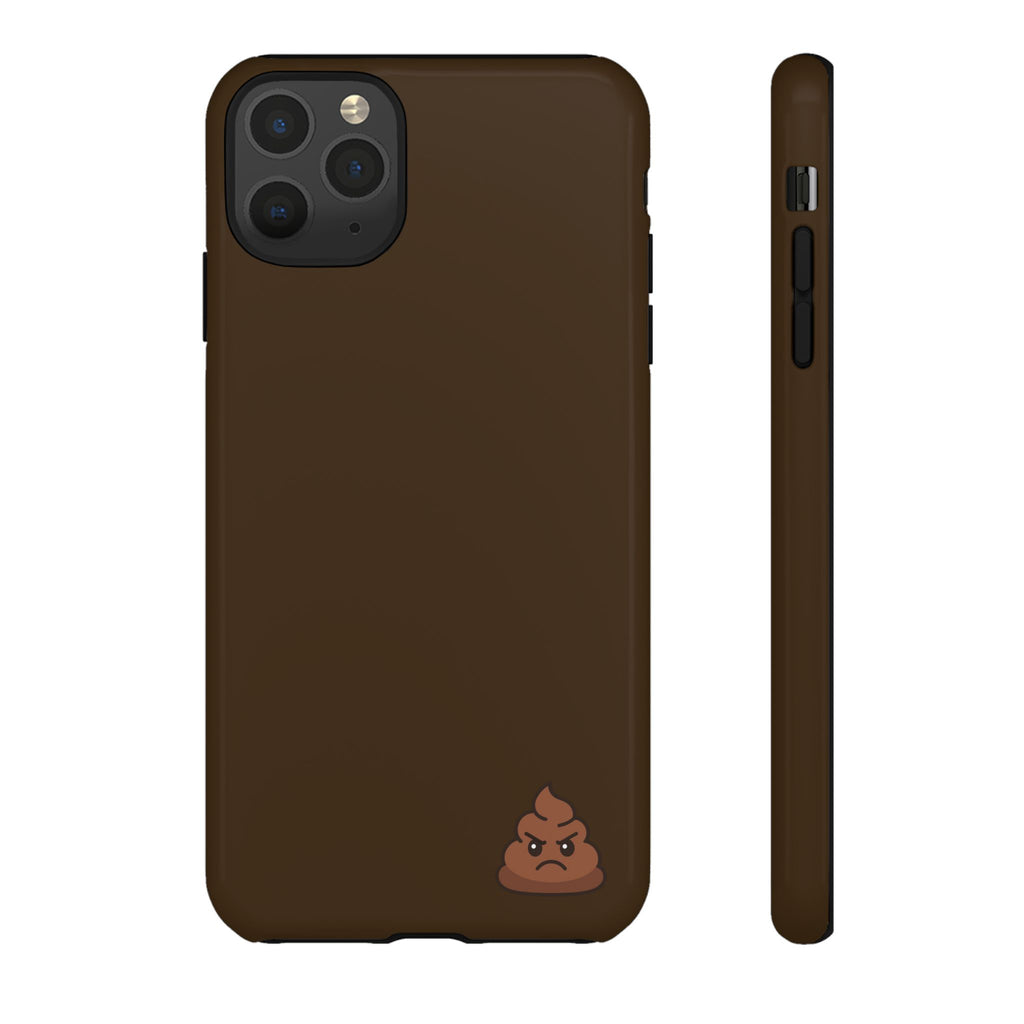 Brown Poo Emoji Phone Case — Tough Protective iPhone Cover