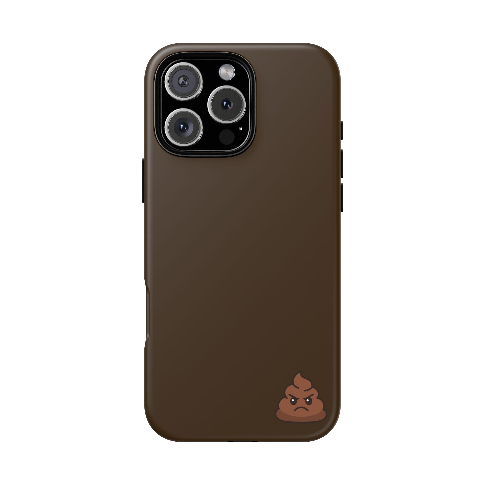 Brown Poo Emoji Phone Case — Tough Protective iPhone Cover