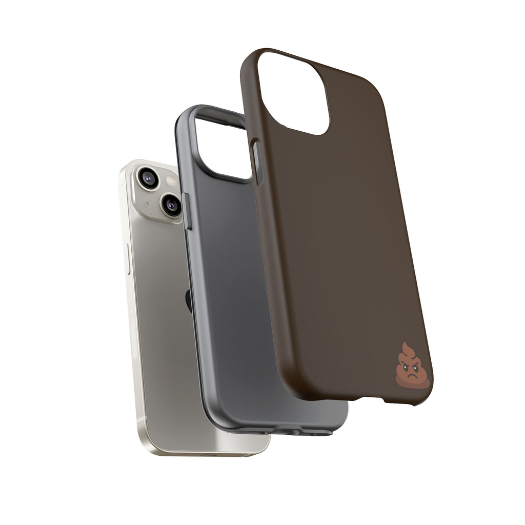 Brown Poo Emoji Phone Case — Tough Protective iPhone Cover