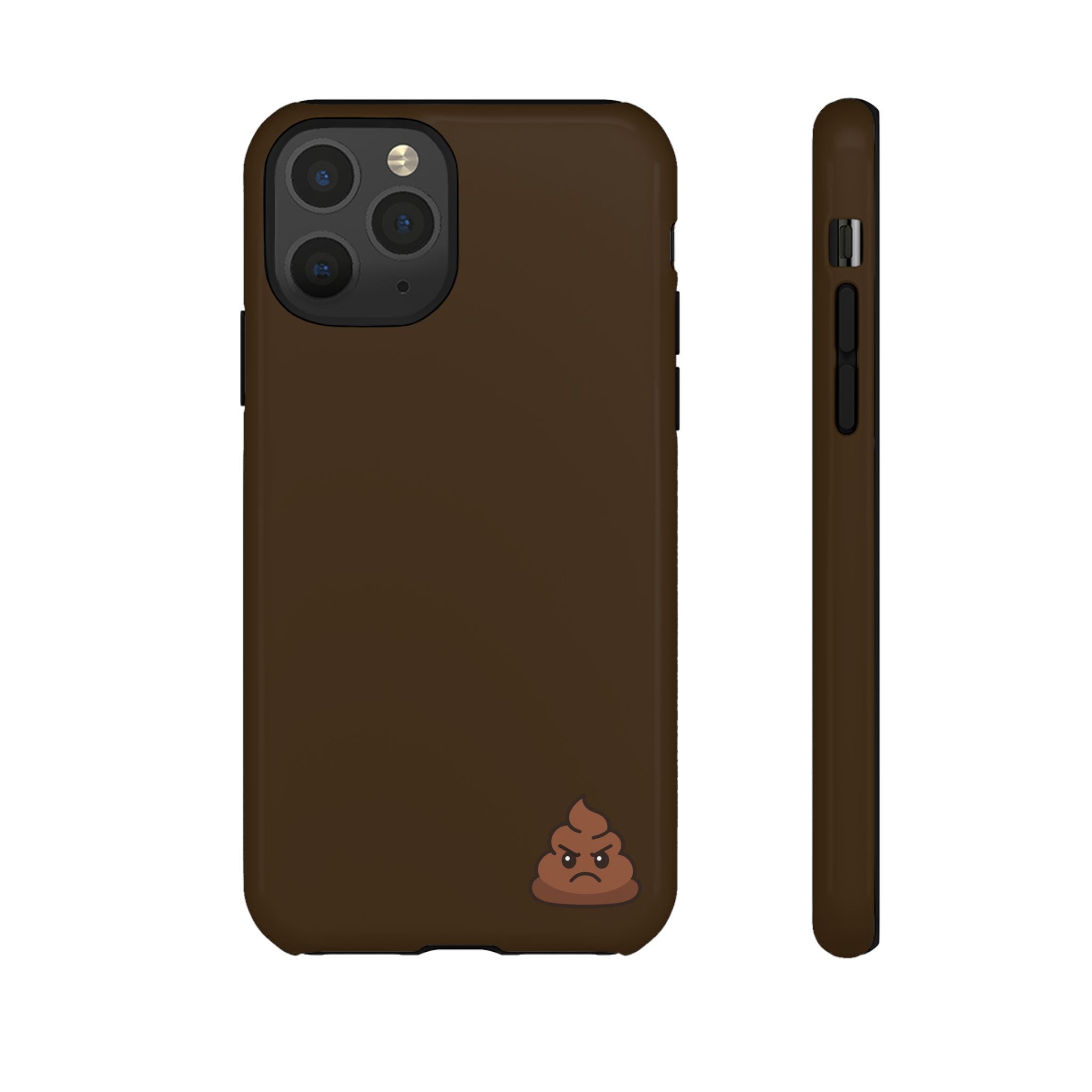 Brown Poo Emoji Phone Case — Tough Protective iPhone Cover