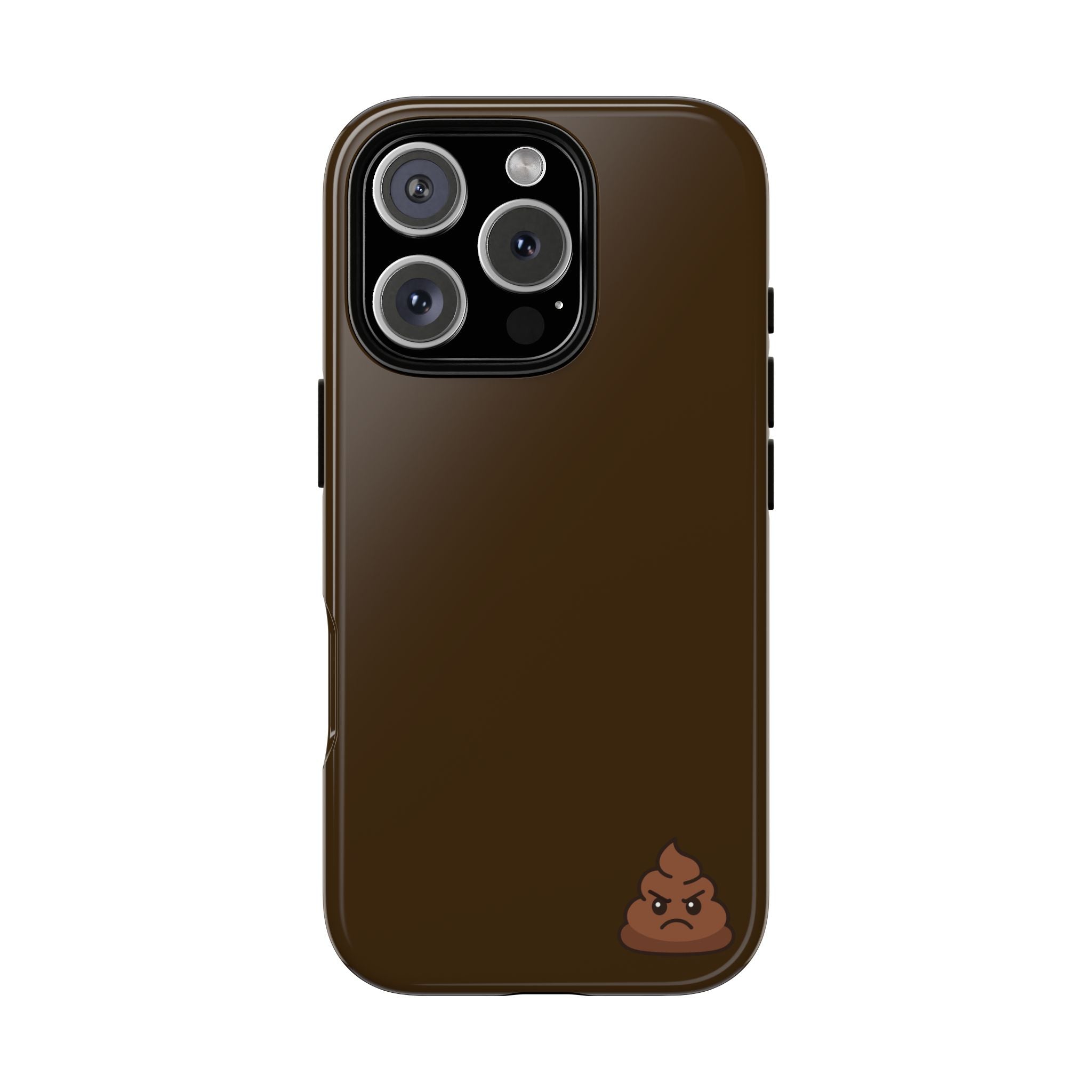 Brown Poo Emoji Phone Case — Tough Protective iPhone Cover
