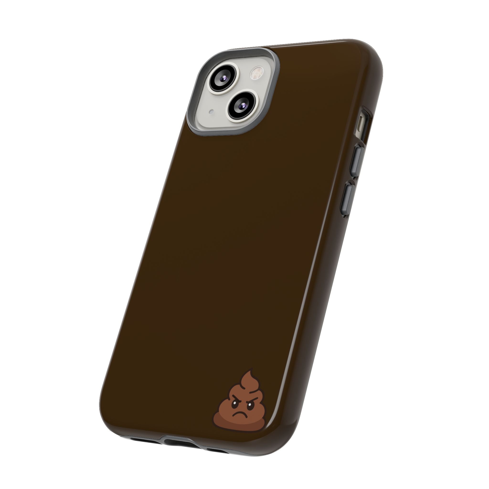 Brown Poo Emoji Phone Case — Tough Protective iPhone Cover