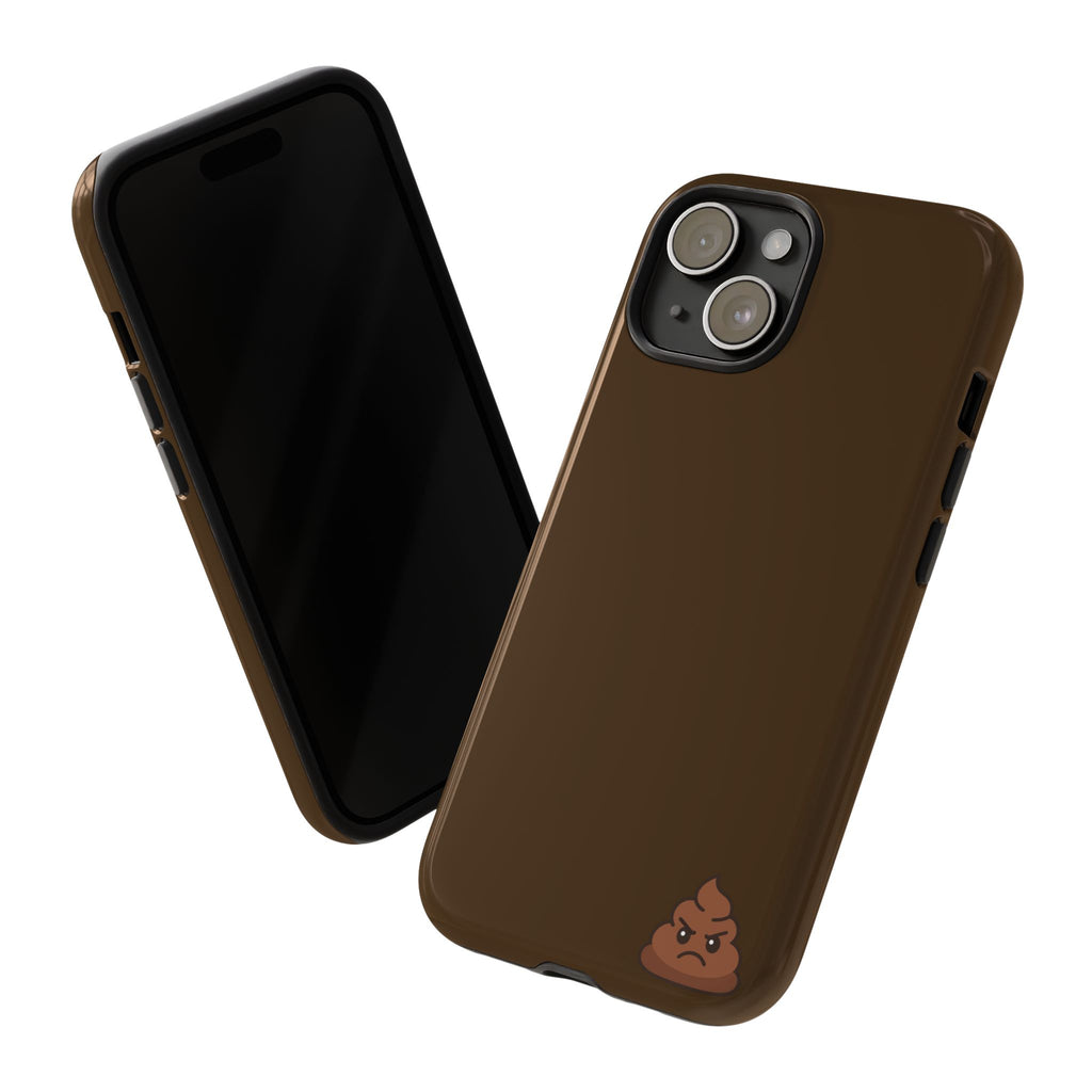 Brown Poo Emoji Phone Case — Tough Protective iPhone Cover