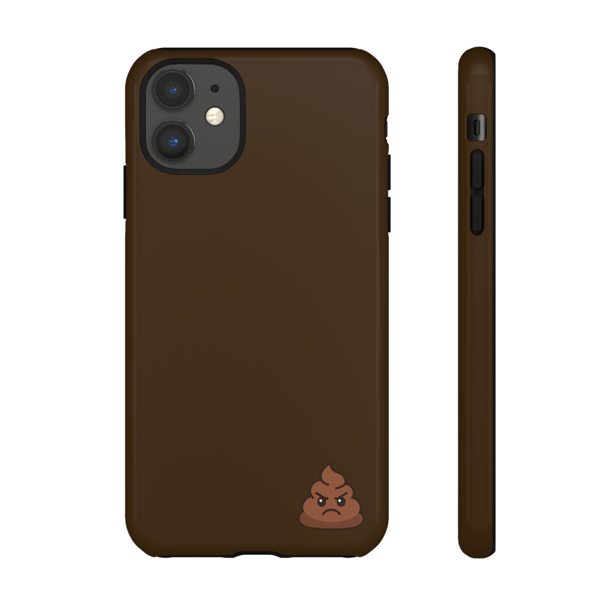 Brown Poo Emoji Phone Case — Tough Protective iPhone Cover