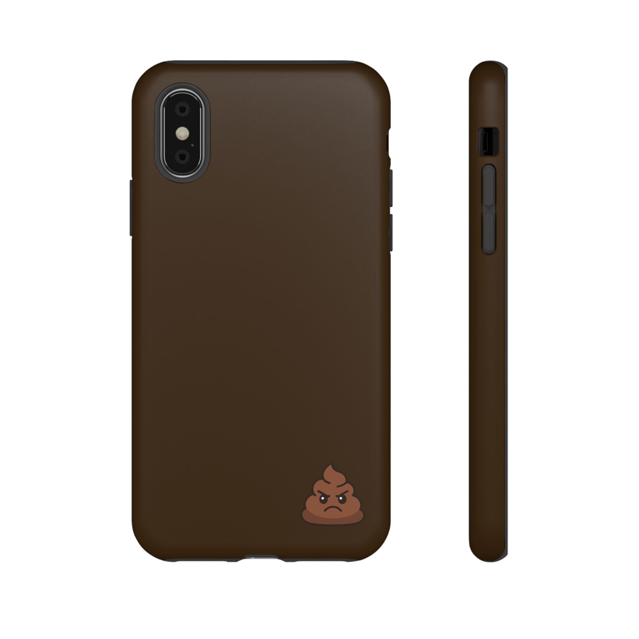 Brown Poo Emoji Phone Case — Tough Protective iPhone Cover