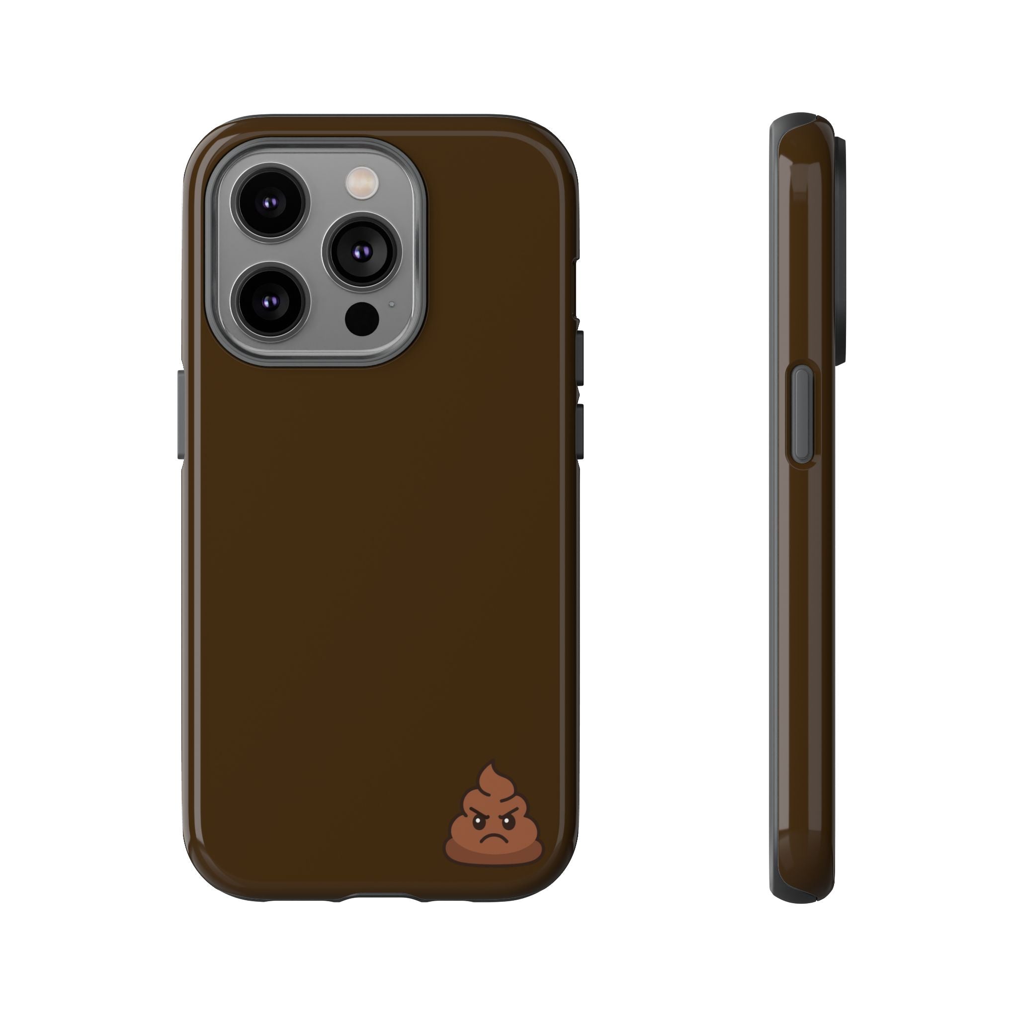 Brown Poo Emoji Phone Case — Tough Protective iPhone Cover