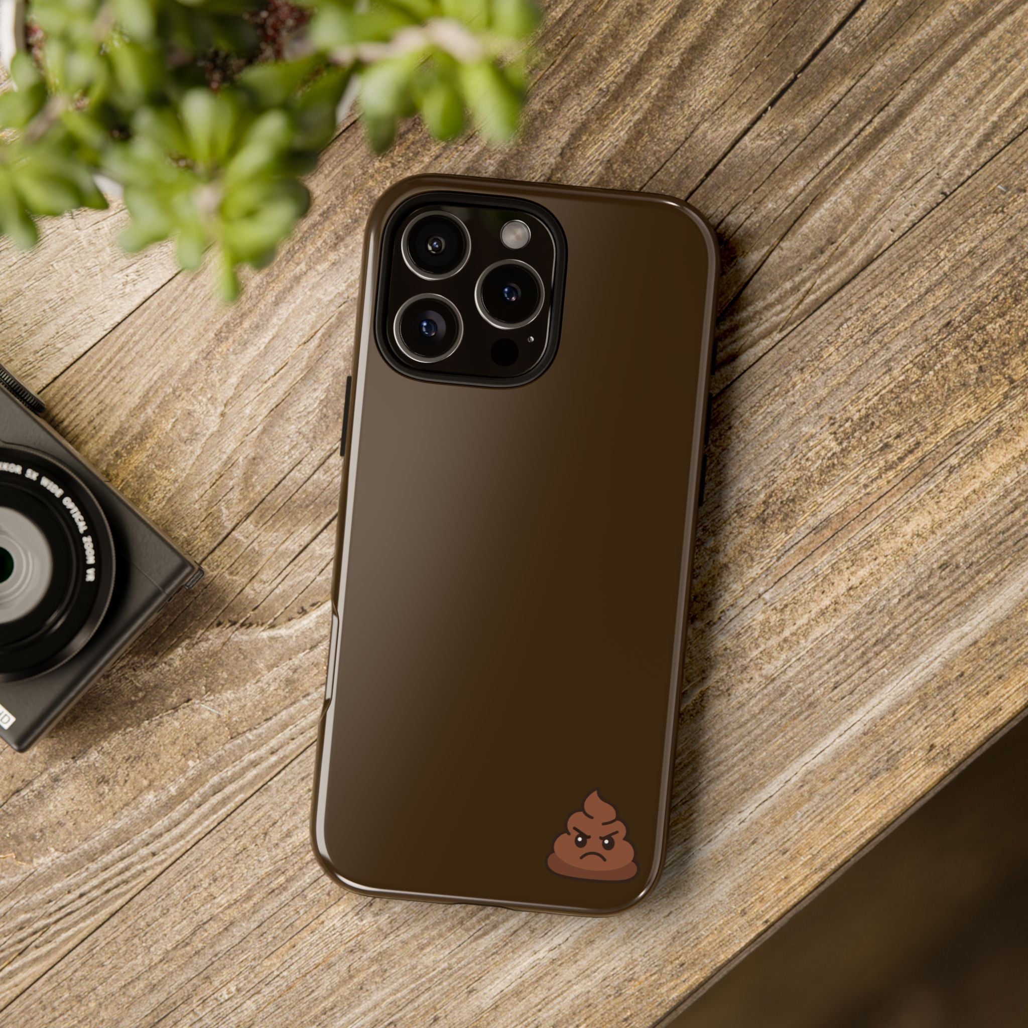 Brown Poo Emoji Phone Case — Tough Protective iPhone Cover