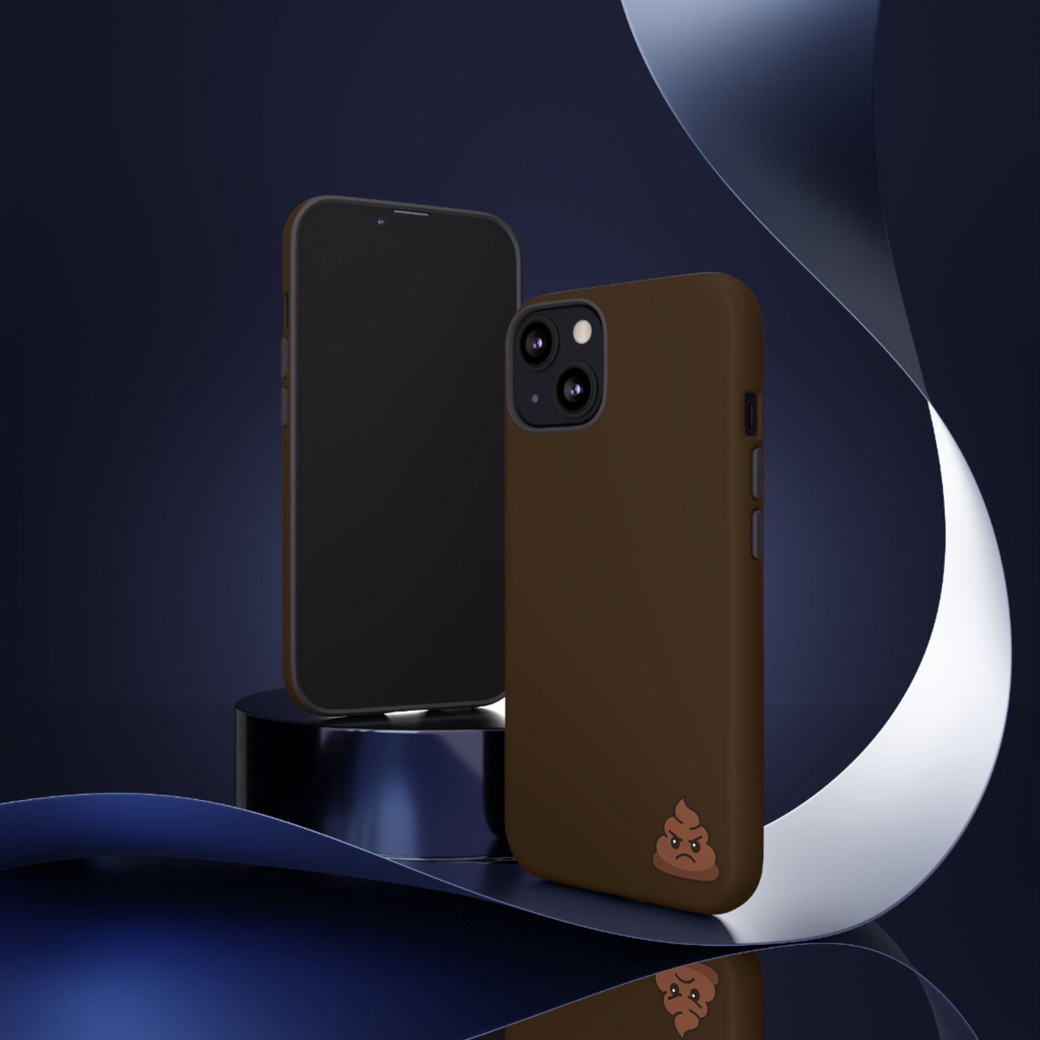 Brown Poo Emoji Phone Case — Tough Protective iPhone Cover