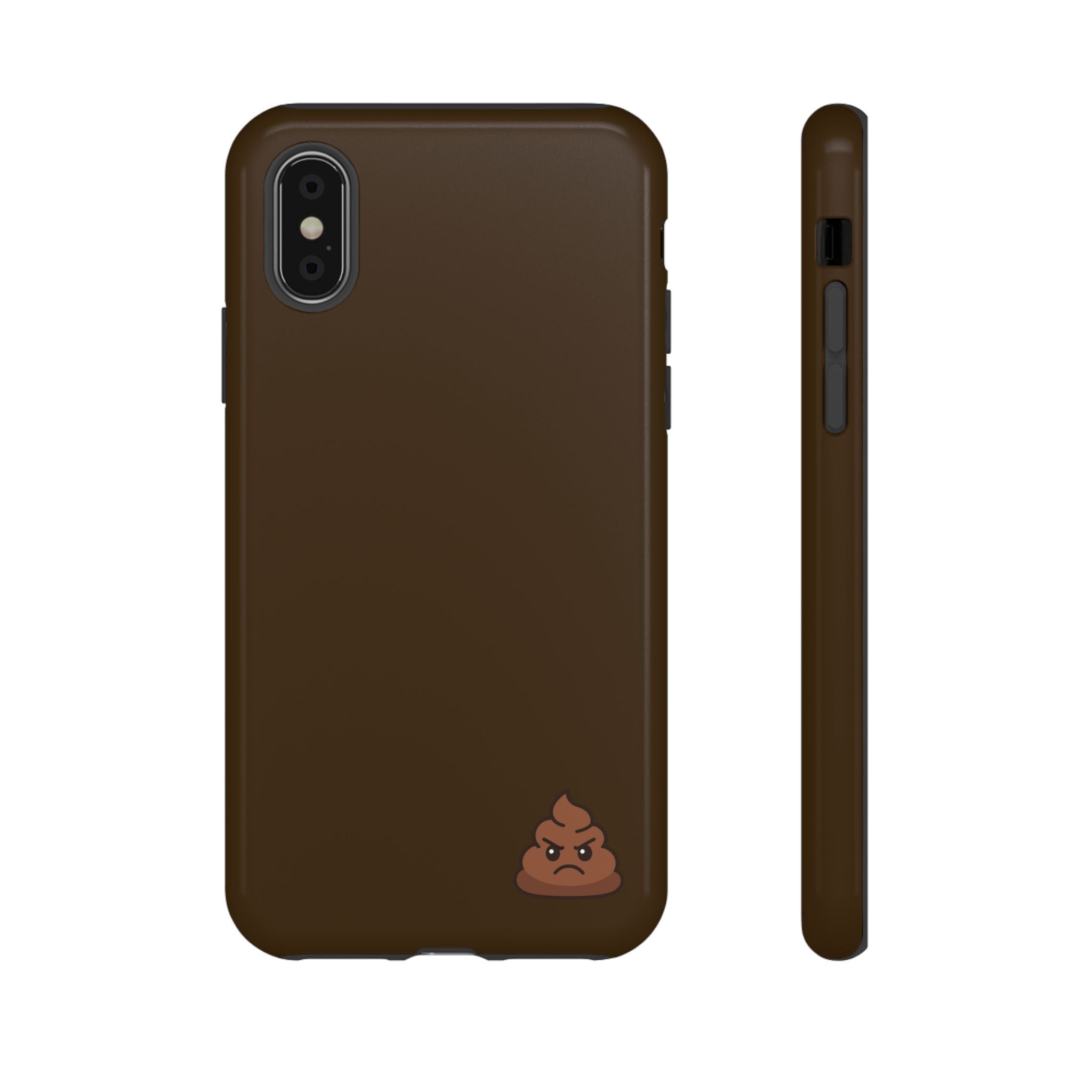 Brown Poo Emoji Phone Case — Tough Protective iPhone Cover
