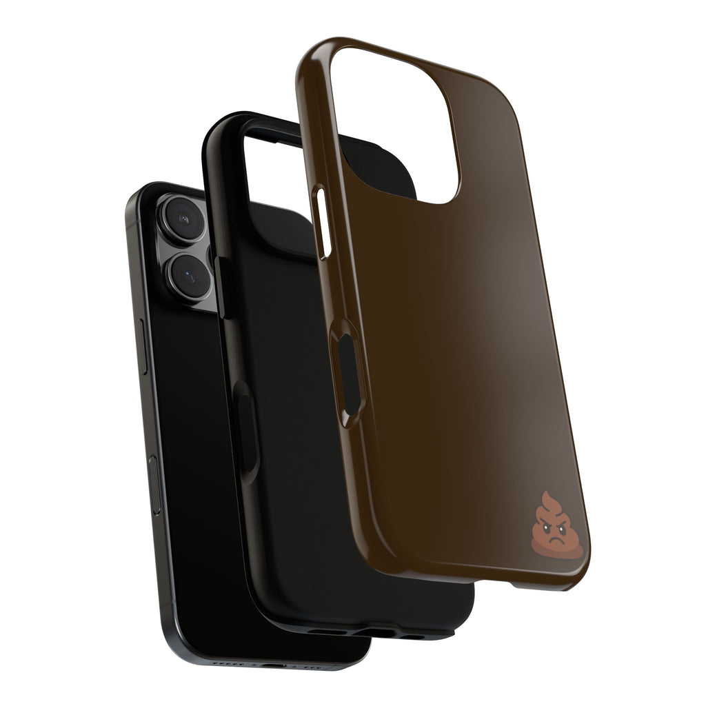 Brown Poo Emoji Phone Case — Tough Protective iPhone Cover