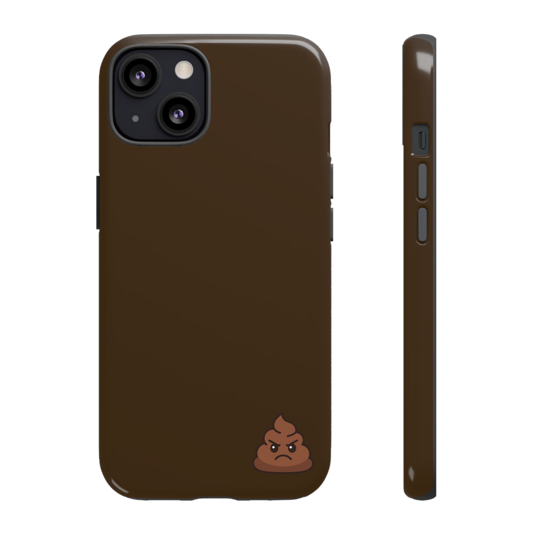 Brown Poo Emoji Phone Case — Tough Protective iPhone Cover