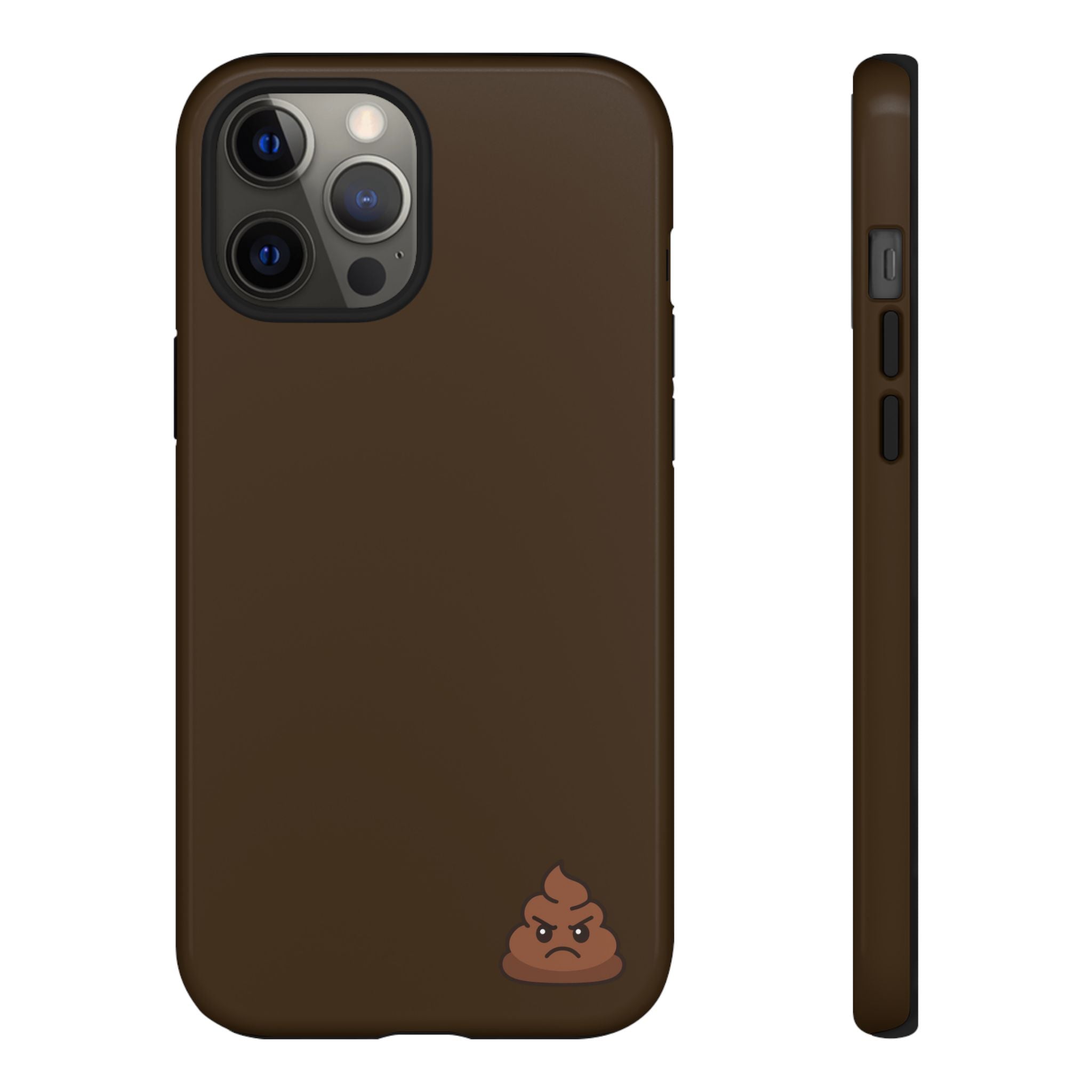 Brown Poo Emoji Phone Case — Tough Protective iPhone Cover
