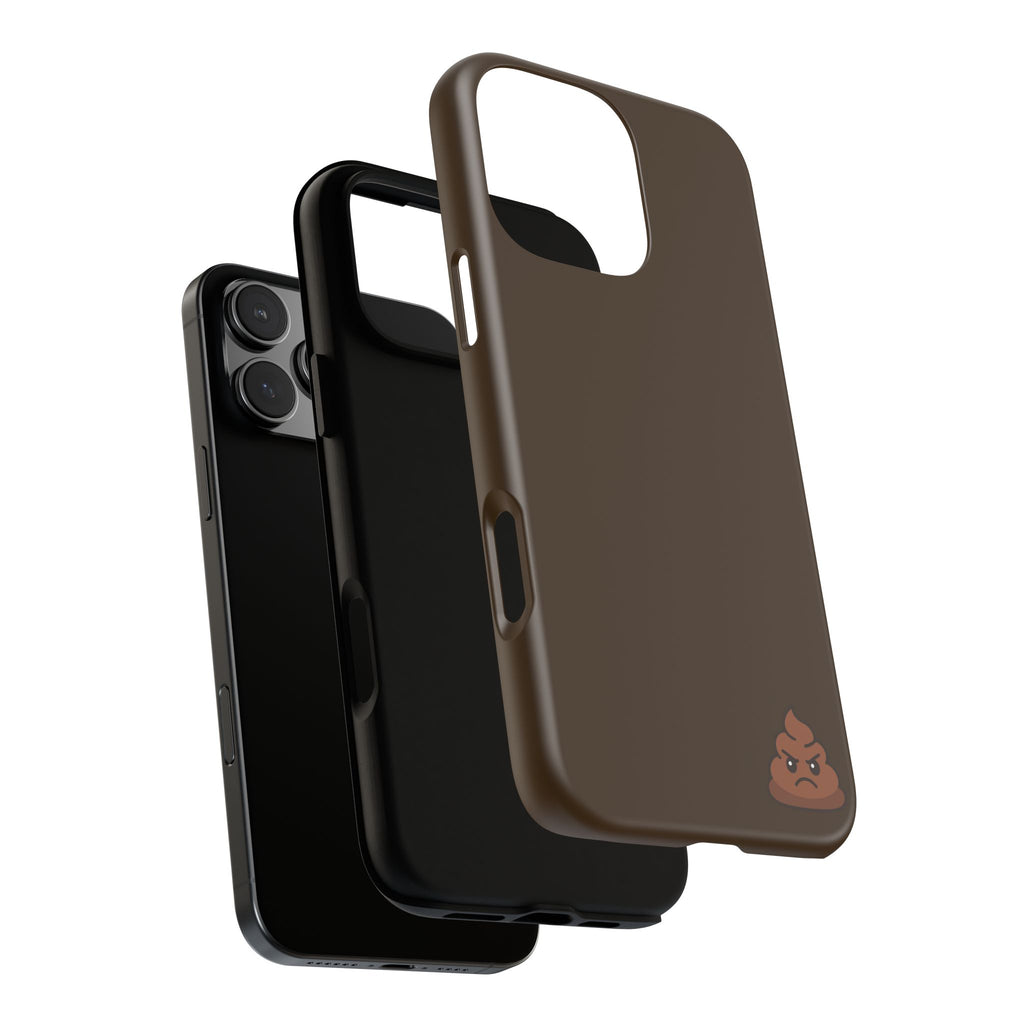 Brown Poo Emoji Phone Case — Tough Protective iPhone Cover