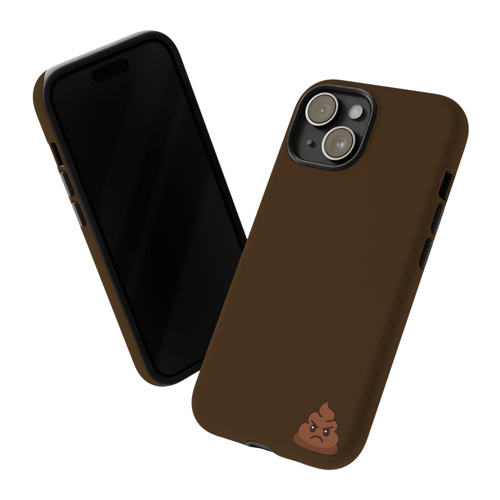 Brown Poo Emoji Phone Case — Tough Protective iPhone Cover