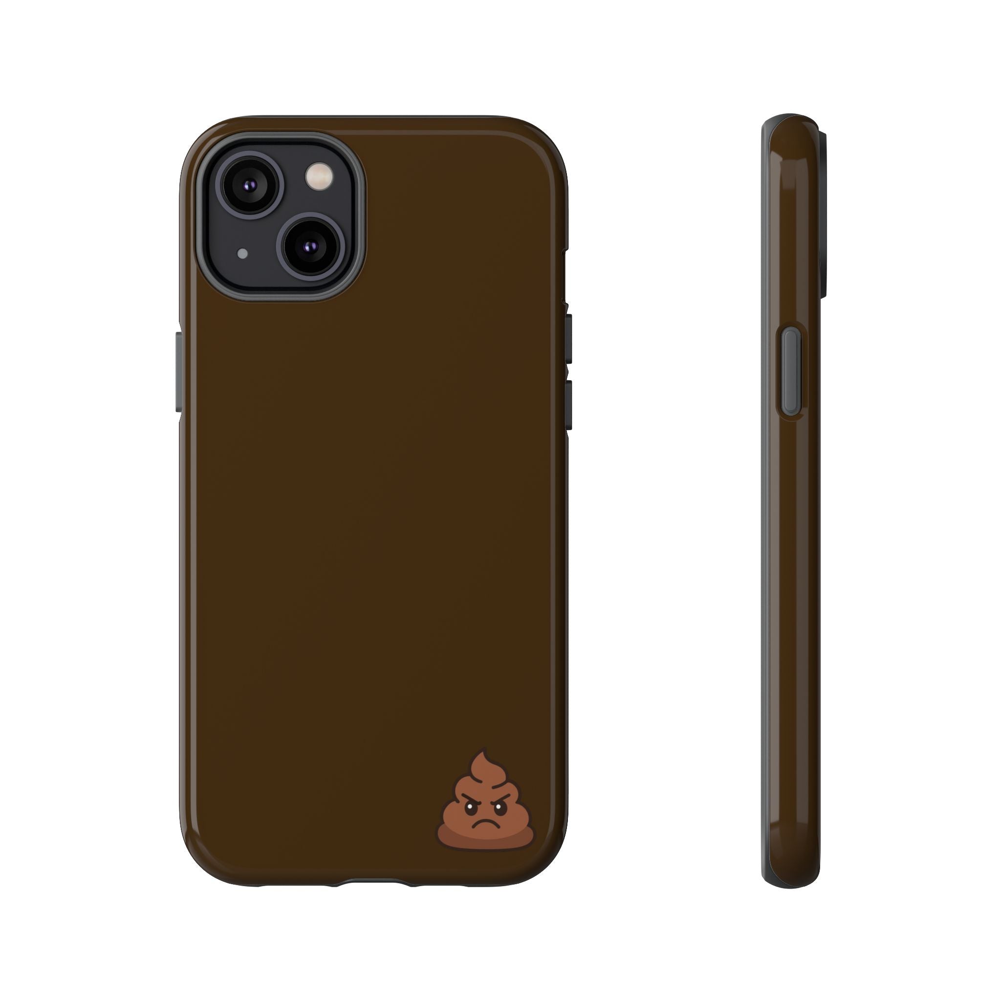 Brown Poo Emoji Phone Case — Tough Protective iPhone Cover