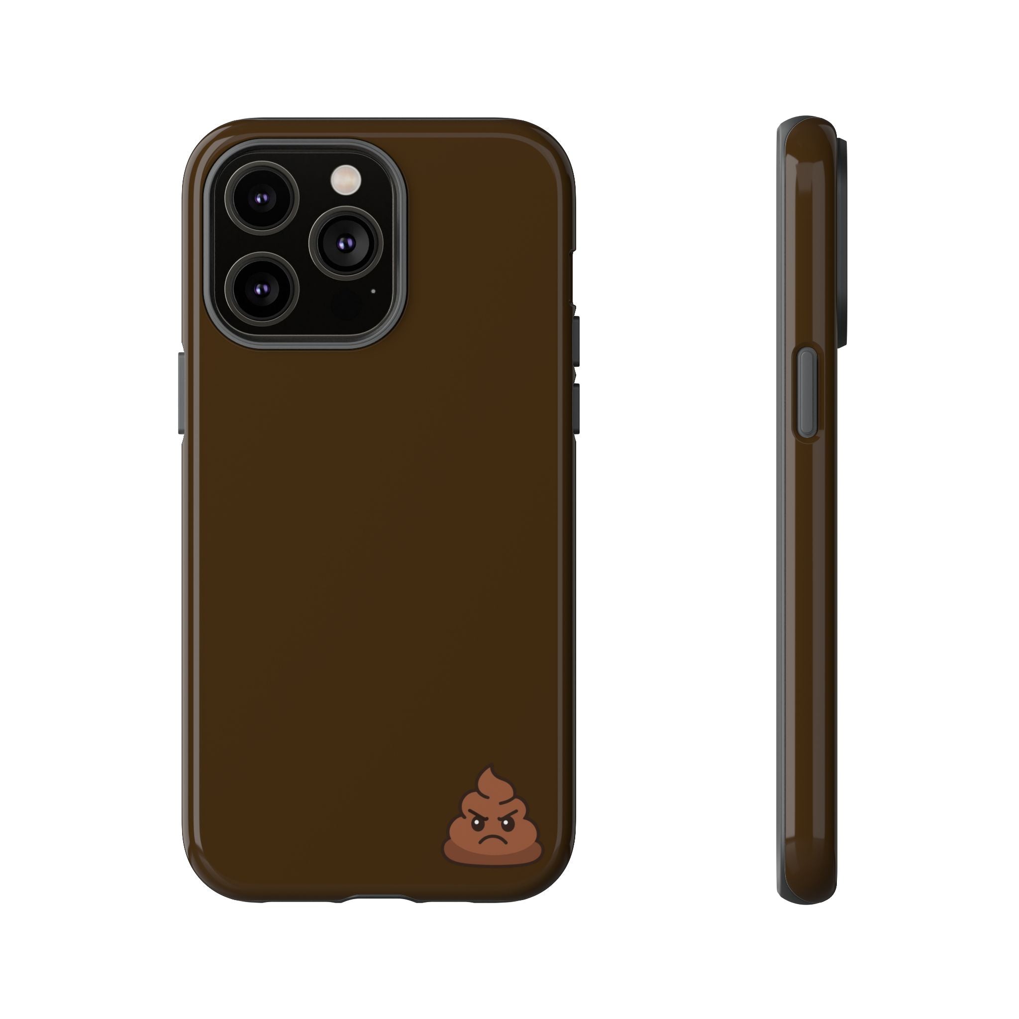 Brown Poo Emoji Phone Case — Tough Protective iPhone Cover