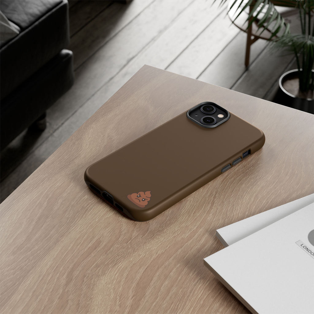 Brown Poo Emoji Phone Case — Tough Protective iPhone Cover